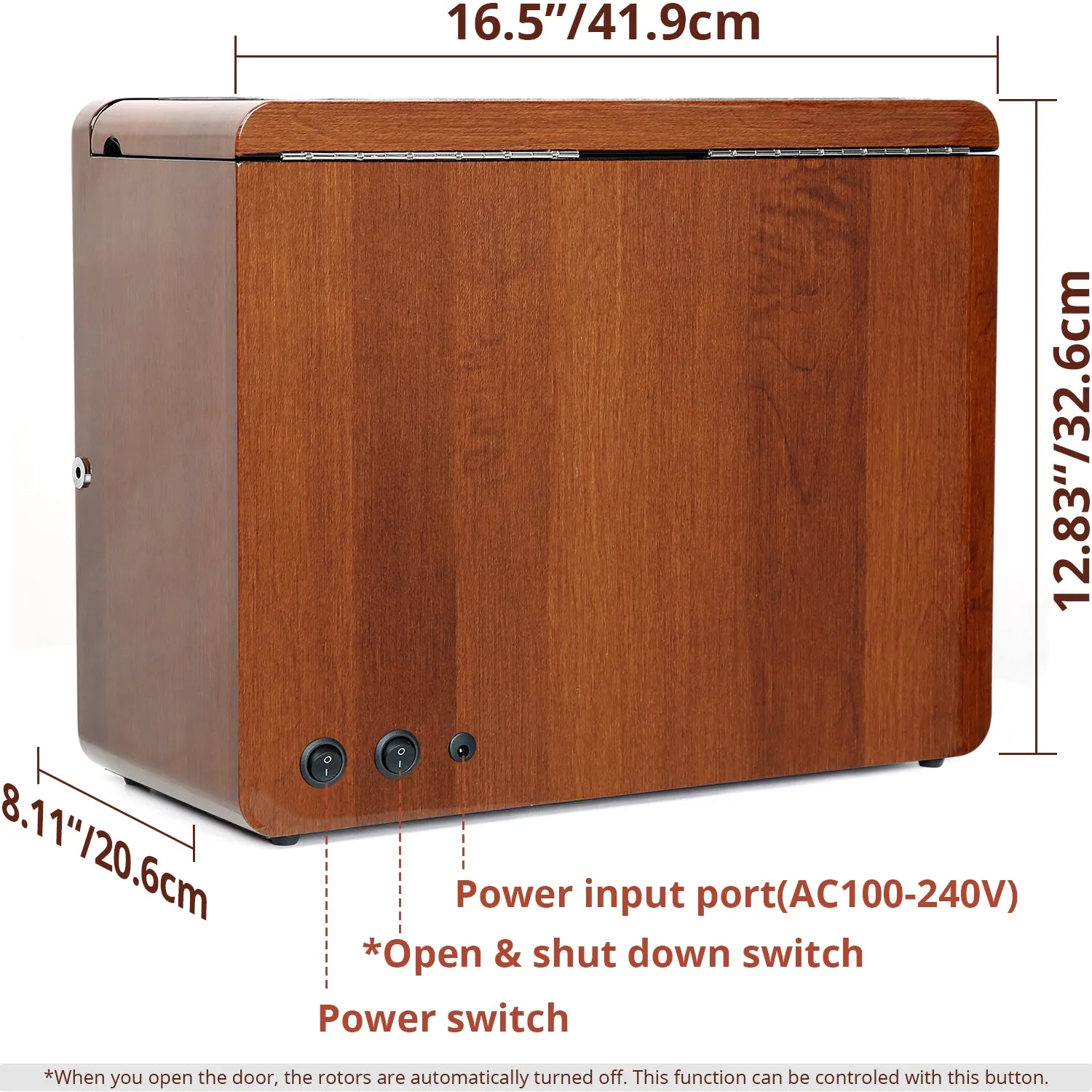 [ NEW ARRIVALS ] 12 6 Watch Winder in Walnut Wooden Finish