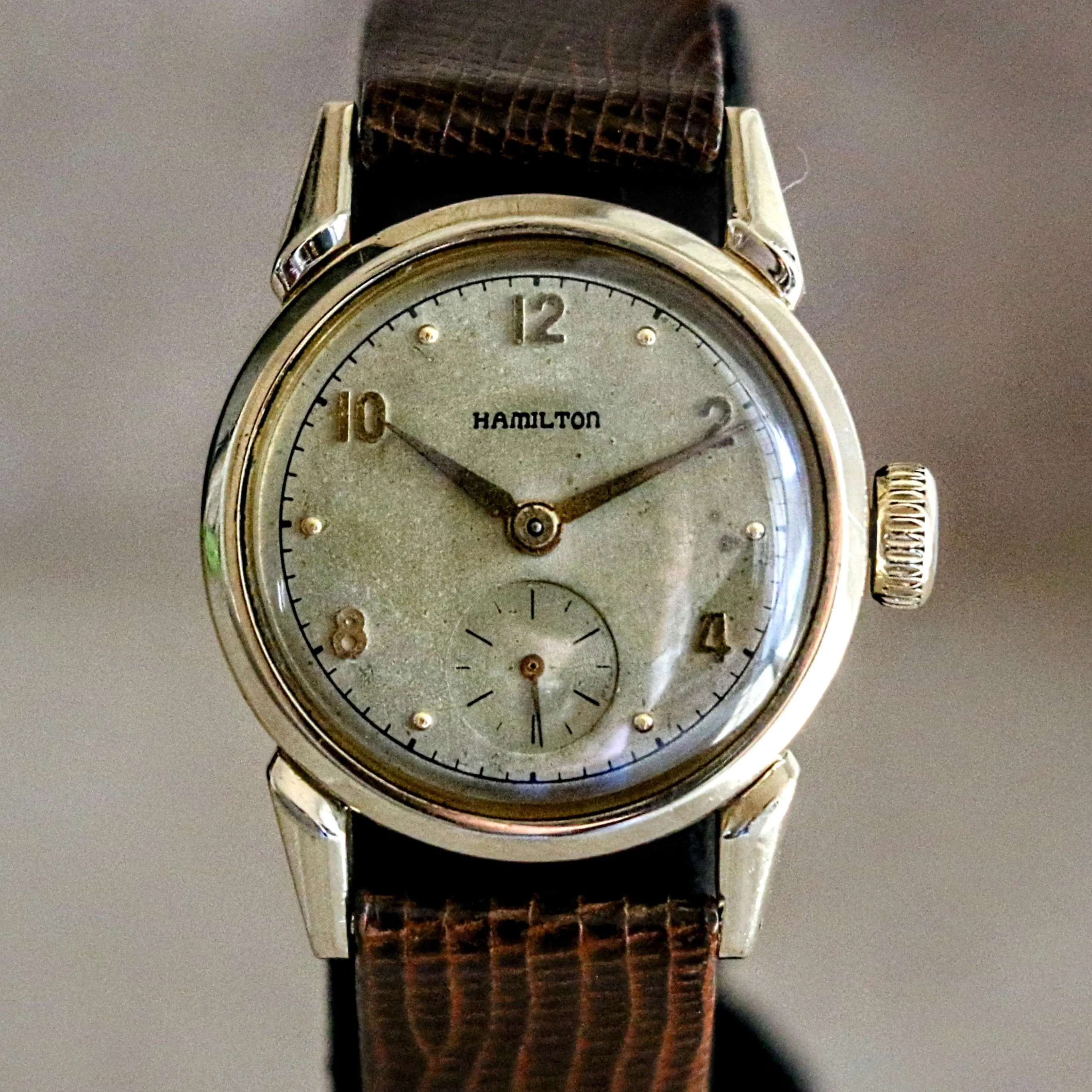 1948 HAMILTON Langdon Wristwatch “CLD” Weatherproof U.S.A. Caliber 747 17J Watch