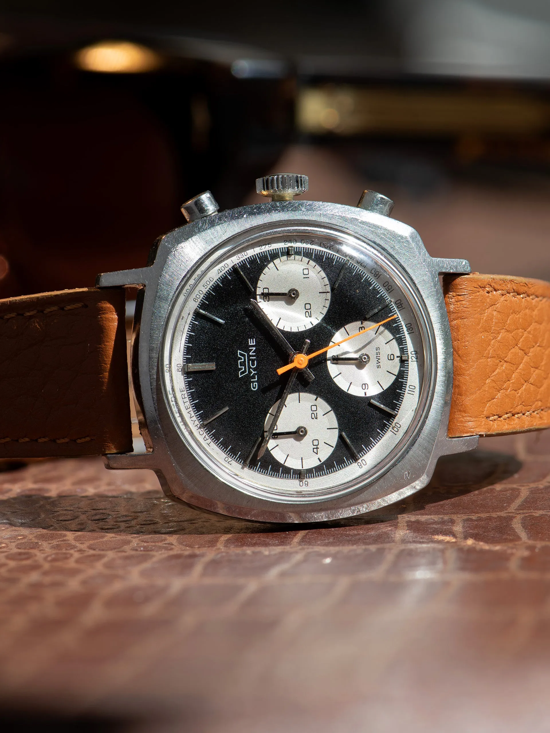 1960s Glycine "Camaro" Chronograph (Ref. 85007) "Valjoux Cal. 72"
