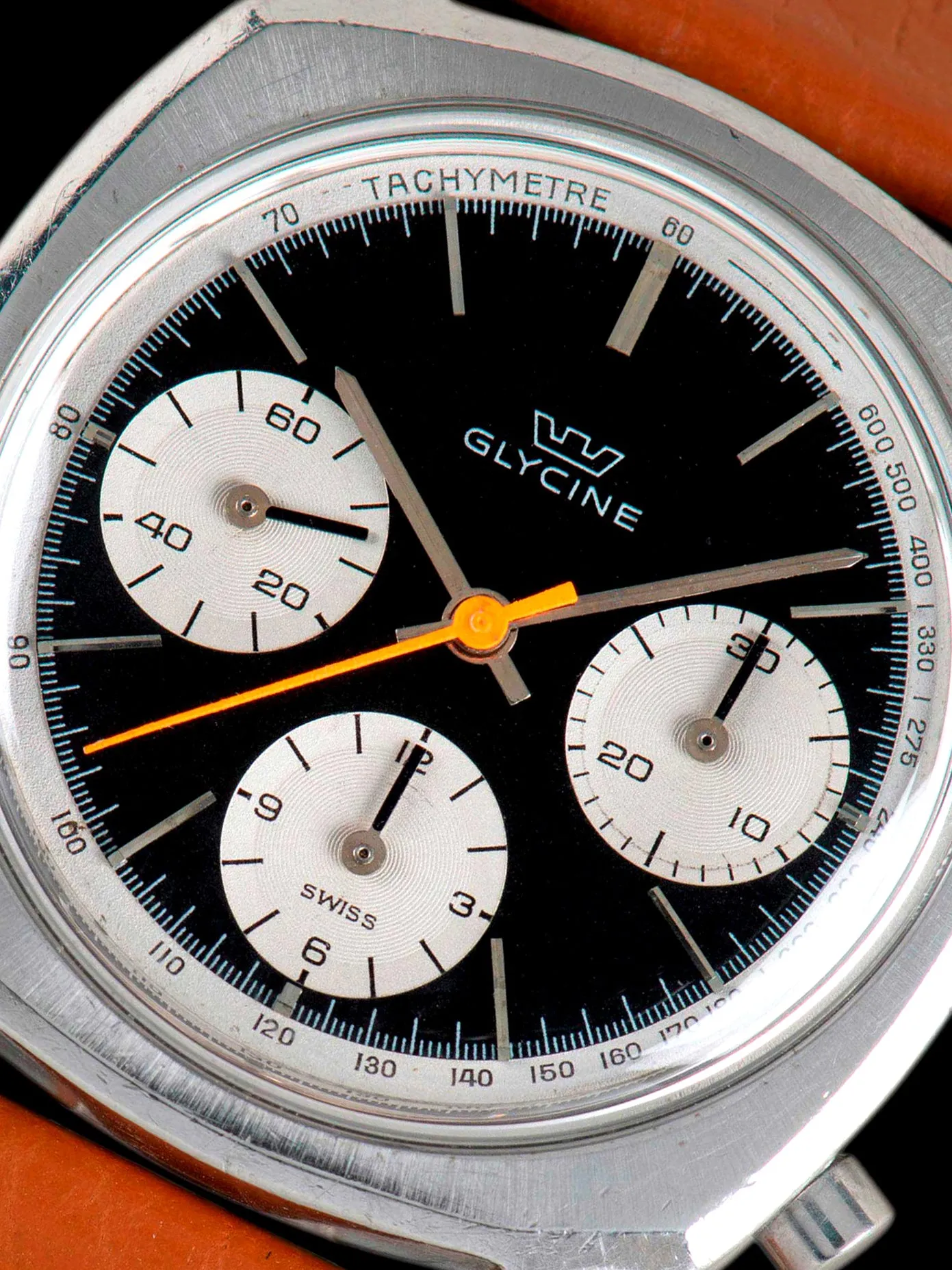 1960s Glycine "Camaro" Chronograph (Ref. 85007) "Valjoux Cal. 72"