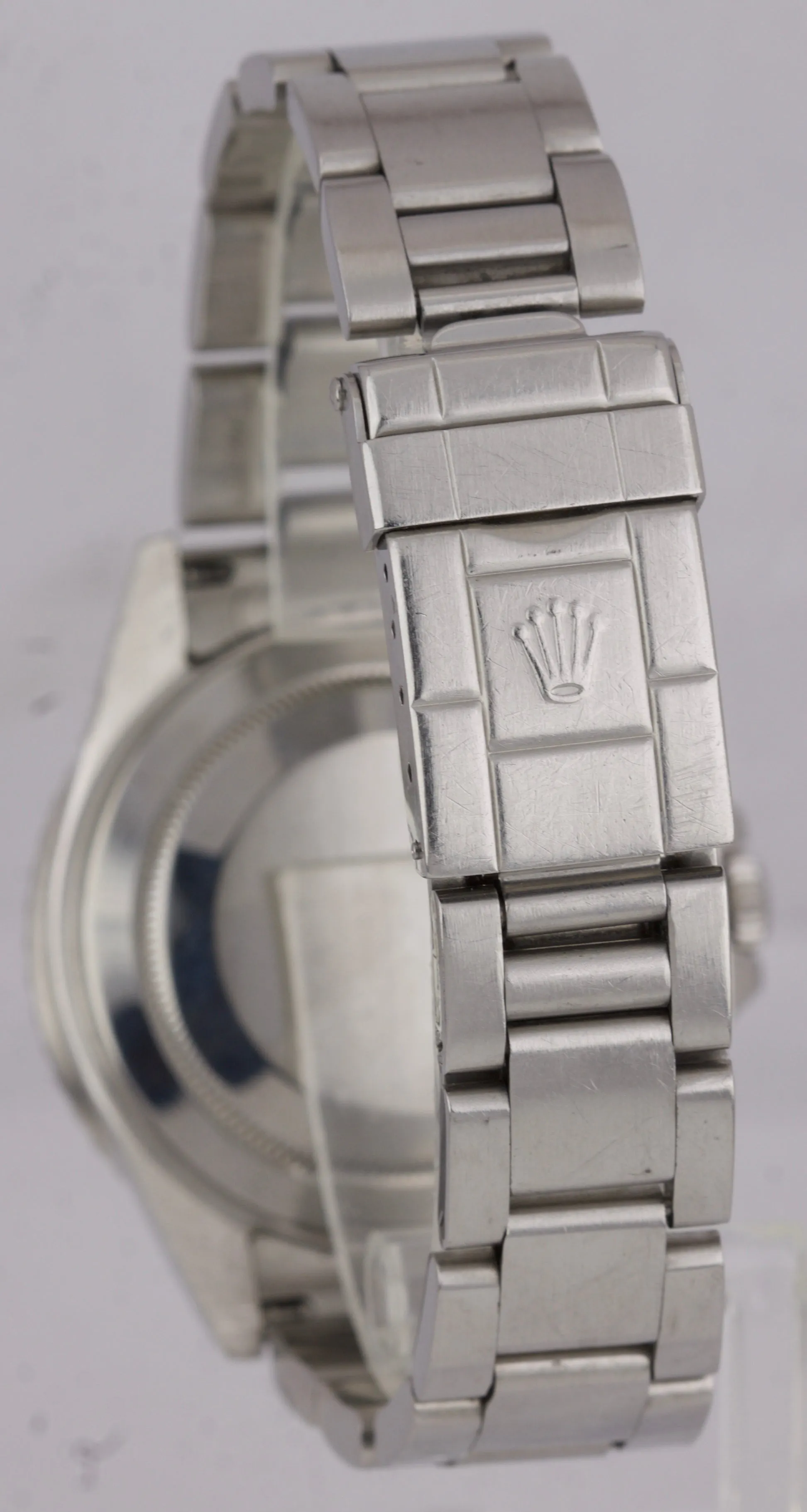 2004 Rolex GMT-Master II PEPSI Stainless Steel Black 40mm NO-HOLES Watch 16710