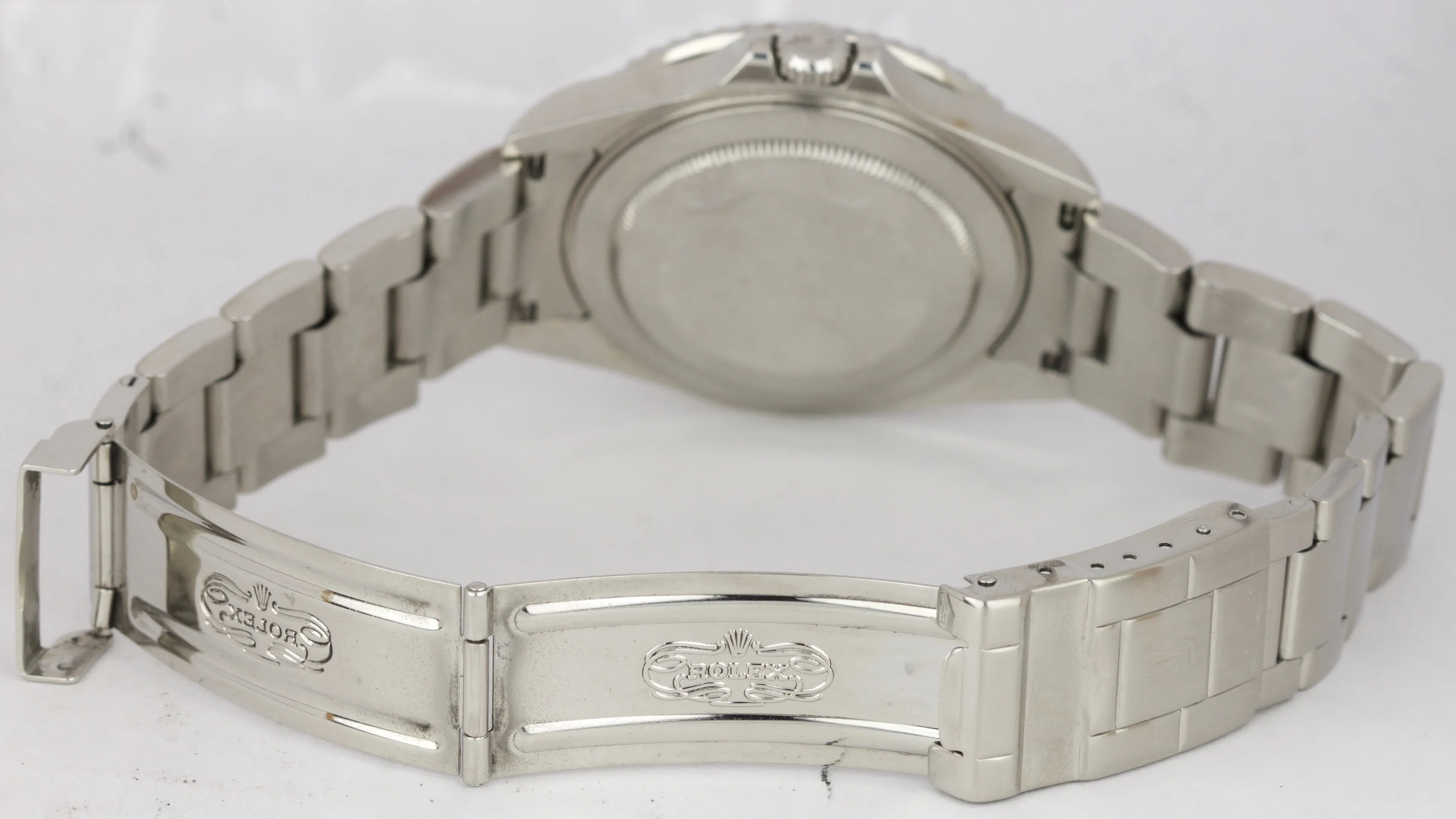 2005 Rolex GMT-Master II Coke F SERIAL Stainless Steel NO HOLES 40mm 16710 Watch