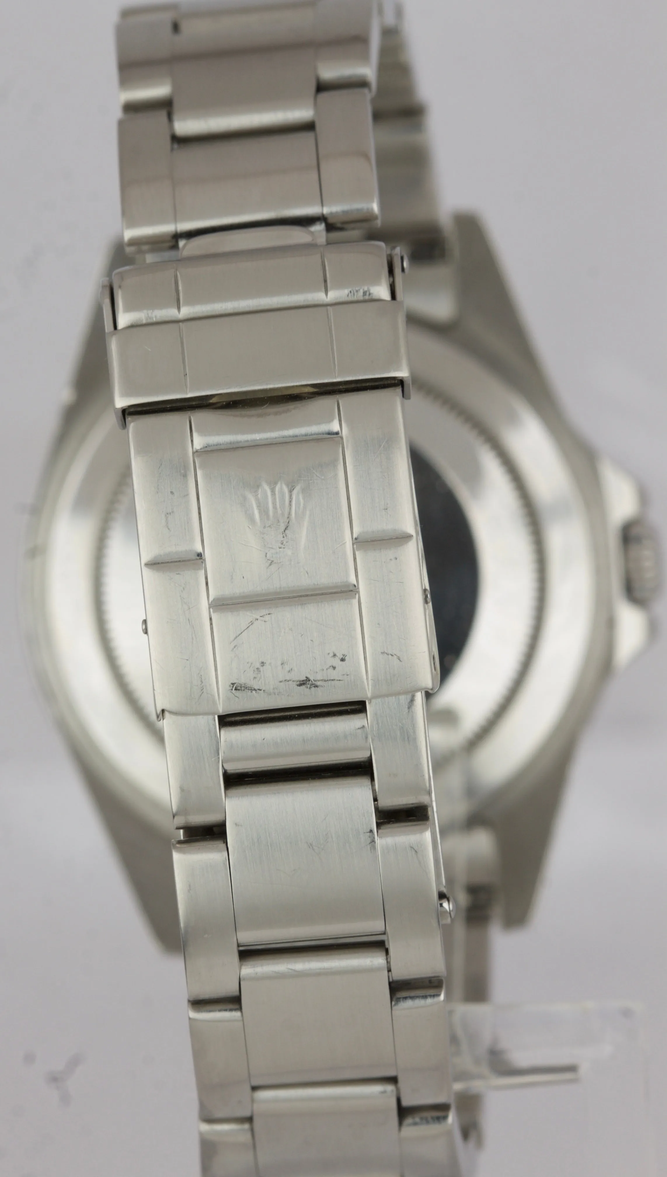 2005 Rolex GMT-Master II Coke F SERIAL Stainless Steel NO HOLES 40mm 16710 Watch