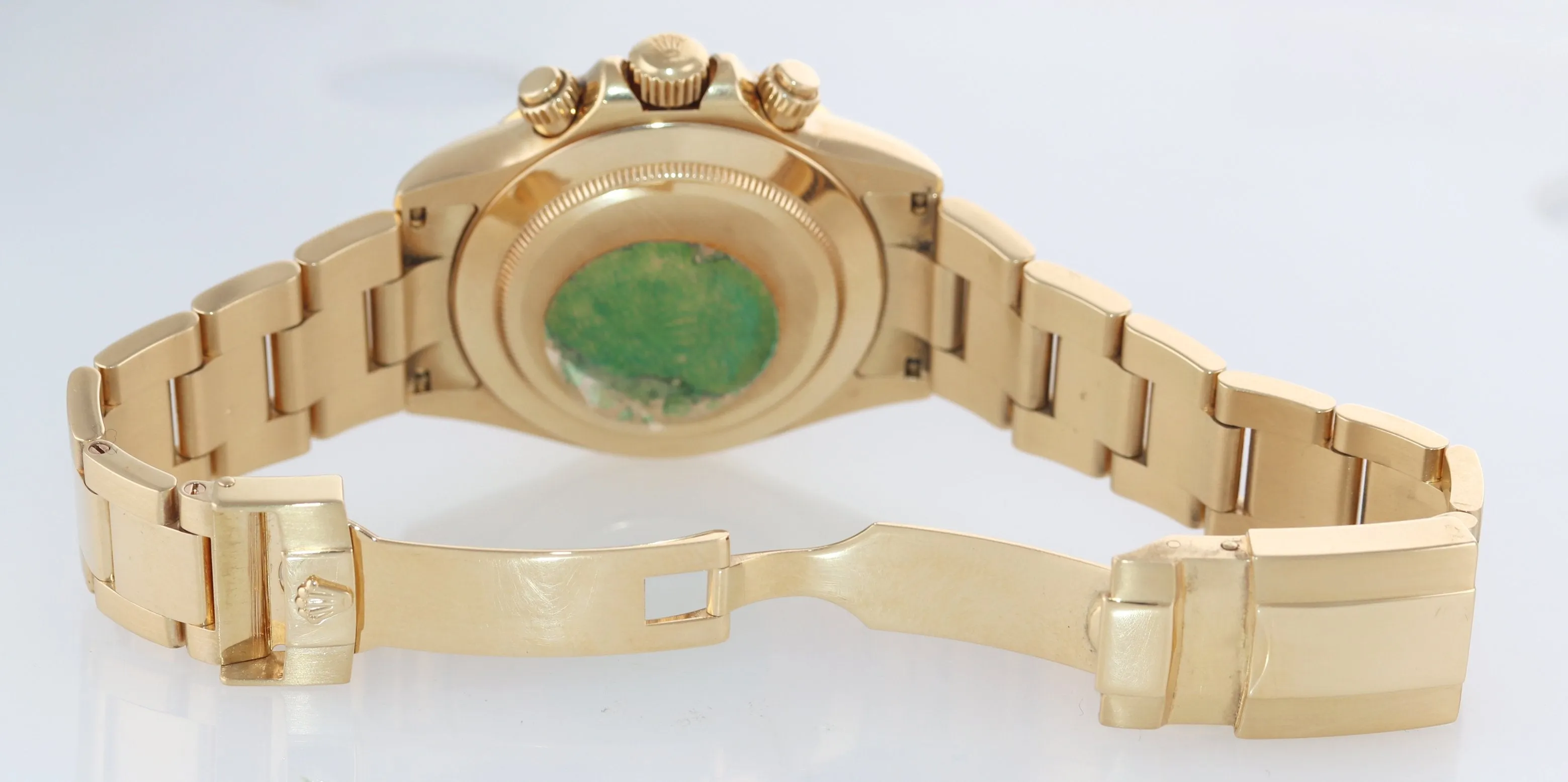 2006 Rolex Daytona 116528 White Panda Dial 18K Yellow Gold 40mm Watch Box