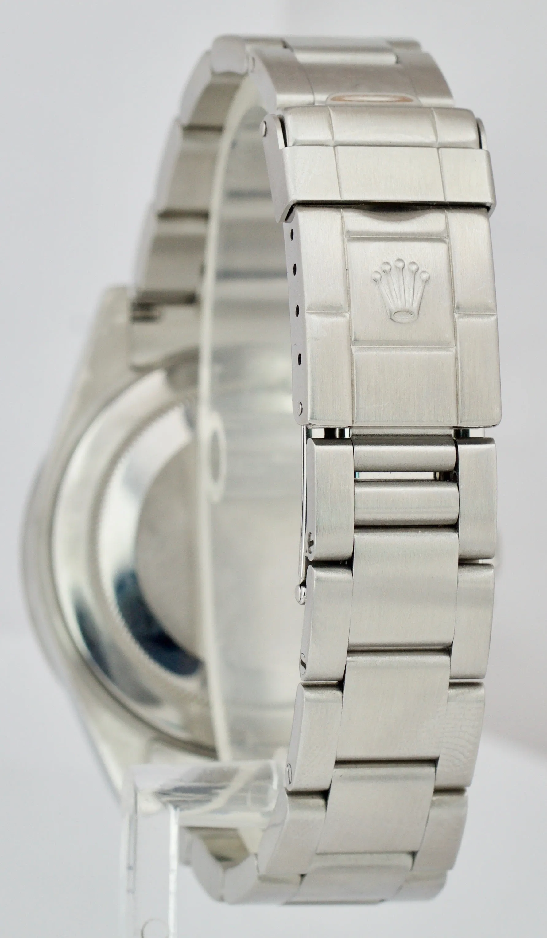 2007 Rolex Explorer II NO-HOLES Polar White GMT Stainless 40mm 16570 T Watch