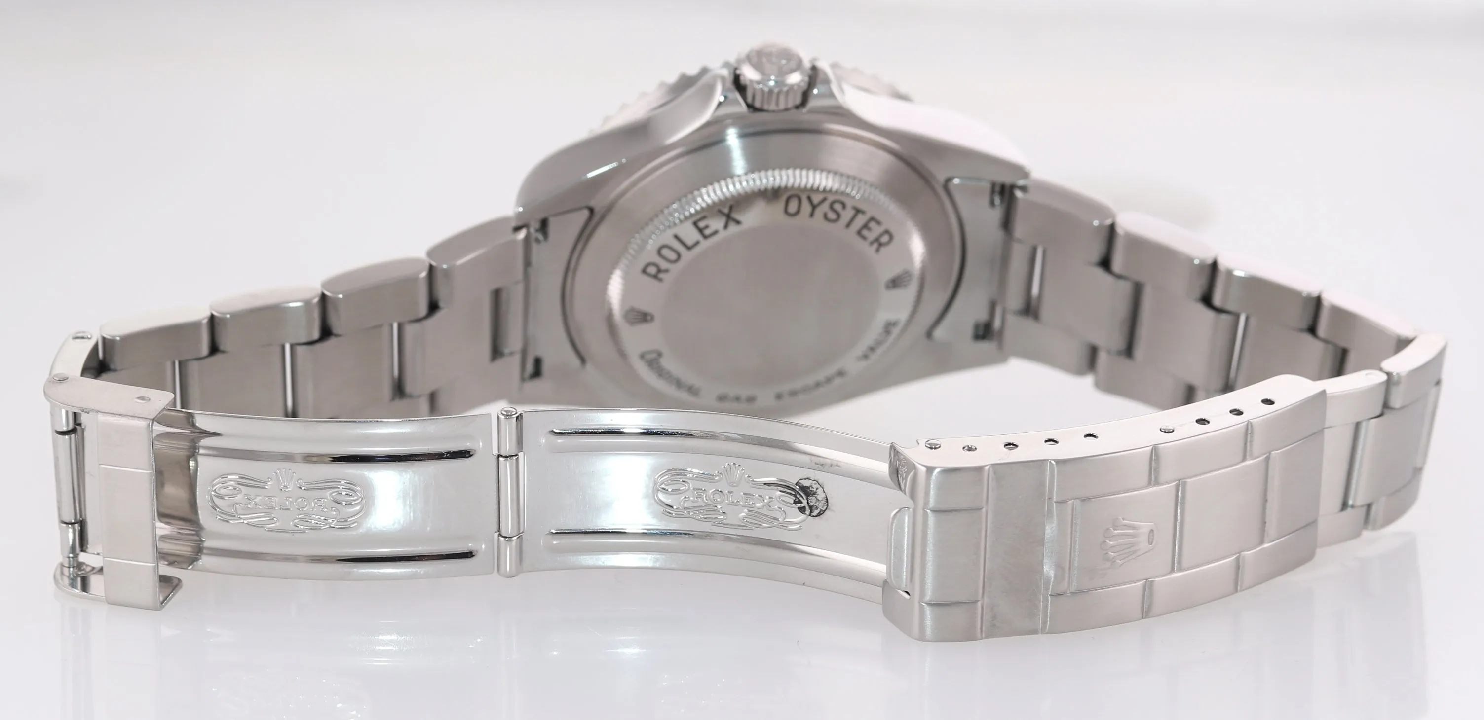 2007 Rolex Sea-Dweller Steel 16600 Black Dial Date 40mm no holes Watch Box