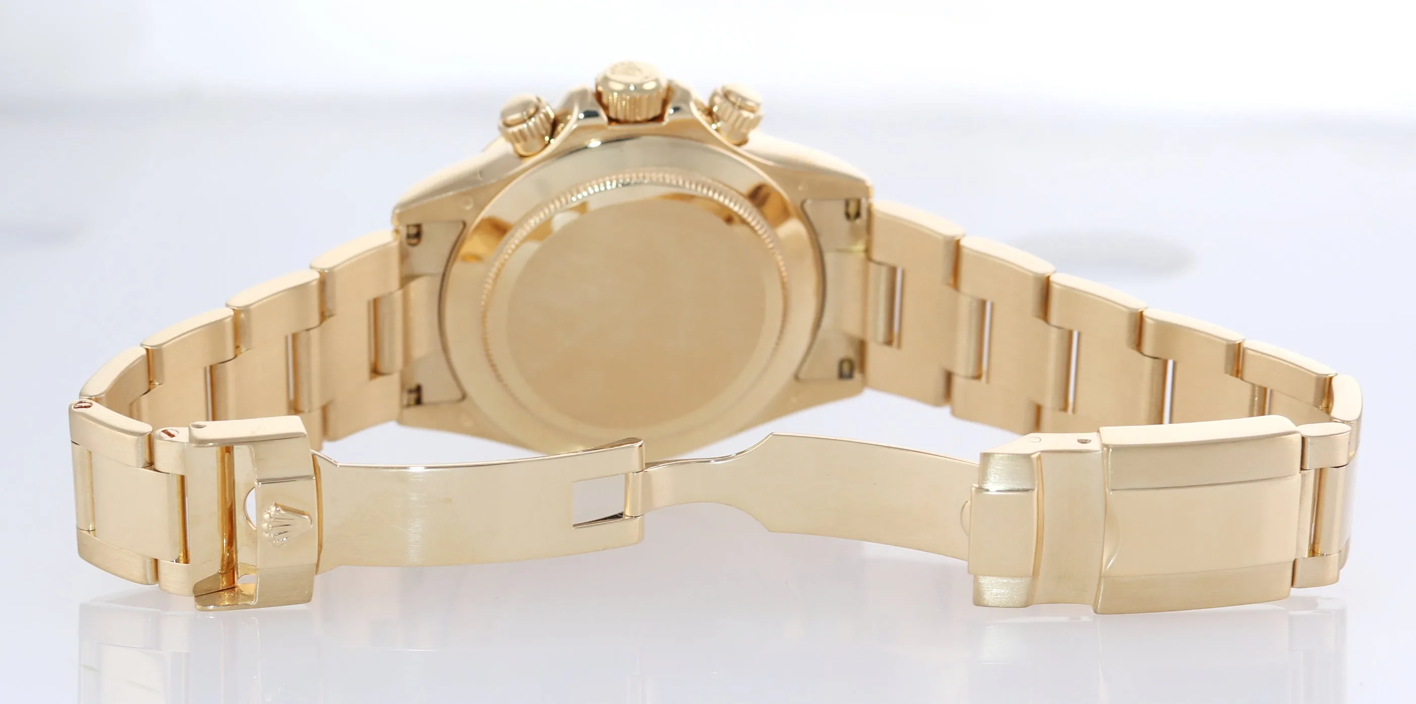 2008 BLUE RACING Rolex Daytona 116528 Yellow Gold 40mm Watch Box