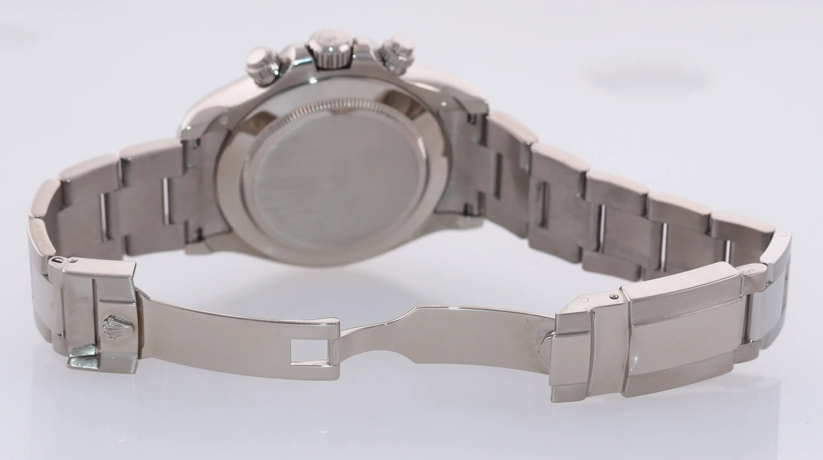2008 MINT PAPERS Rolex Daytona Black Racing Dial 116509 18k White Gold Watch Box