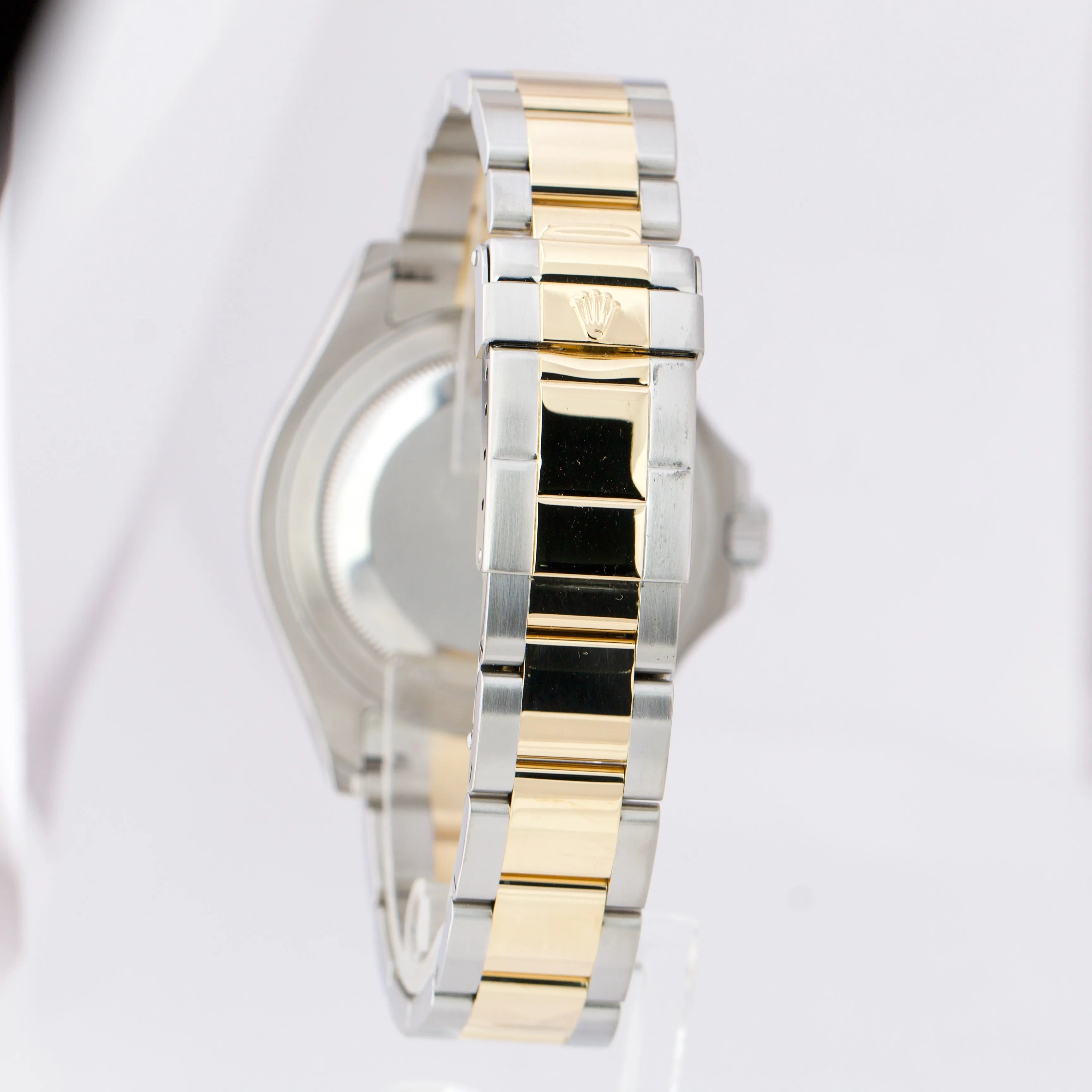 2009 Rolex Yacht-Master 16623 White 40mm 18K Two Tone Gold Steel Date Watch B P
