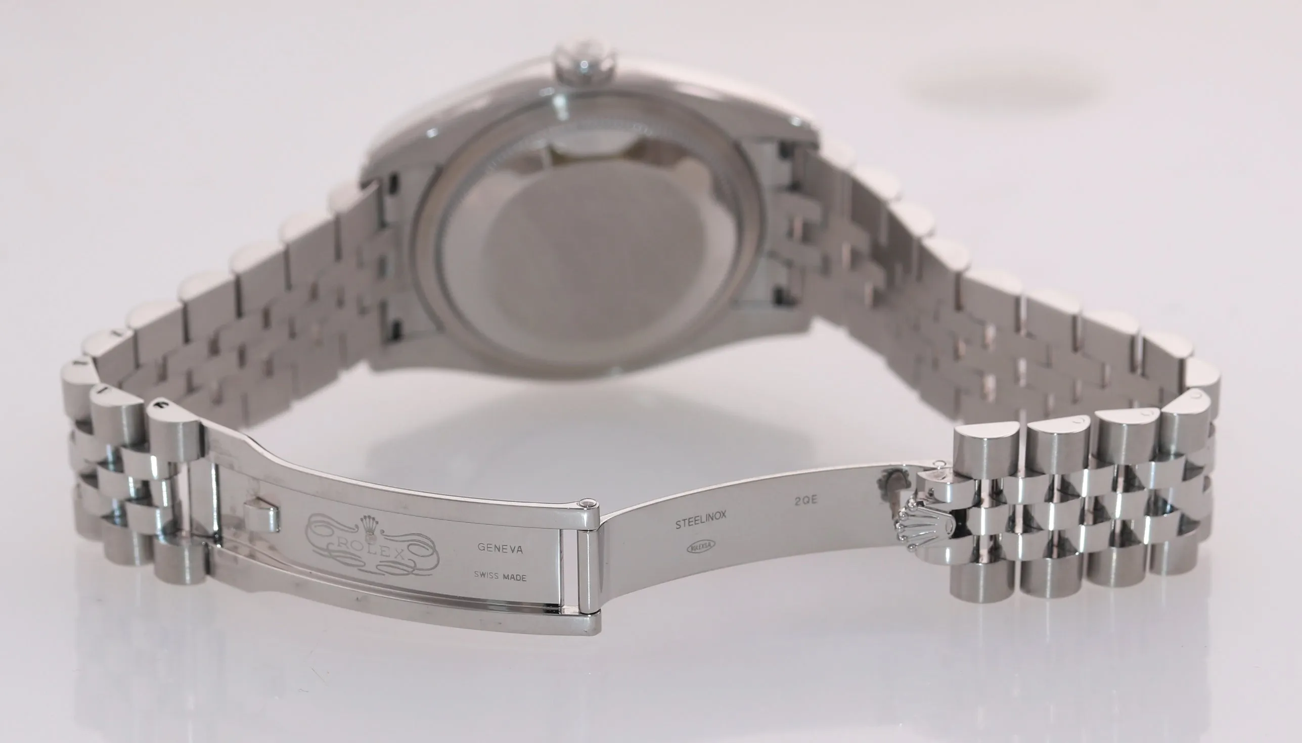 2013 Papers Rolex DateJust Steel Rhodium Dial 116234 36mm Super Jubilee Watch Bo