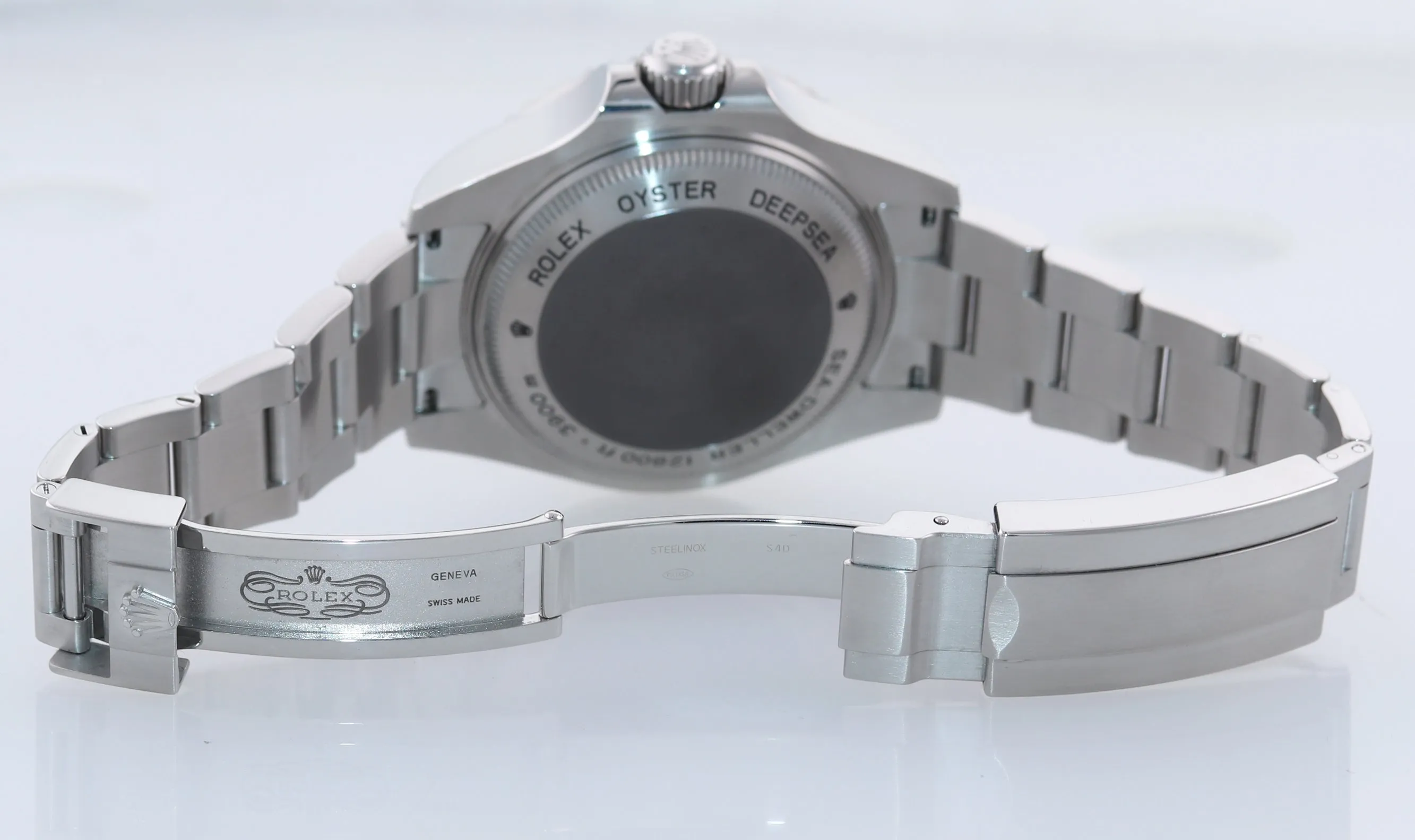 2016 Rolex Sea-Dweller Deepsea 116660 Steel 44mm Black Divers Watch Box