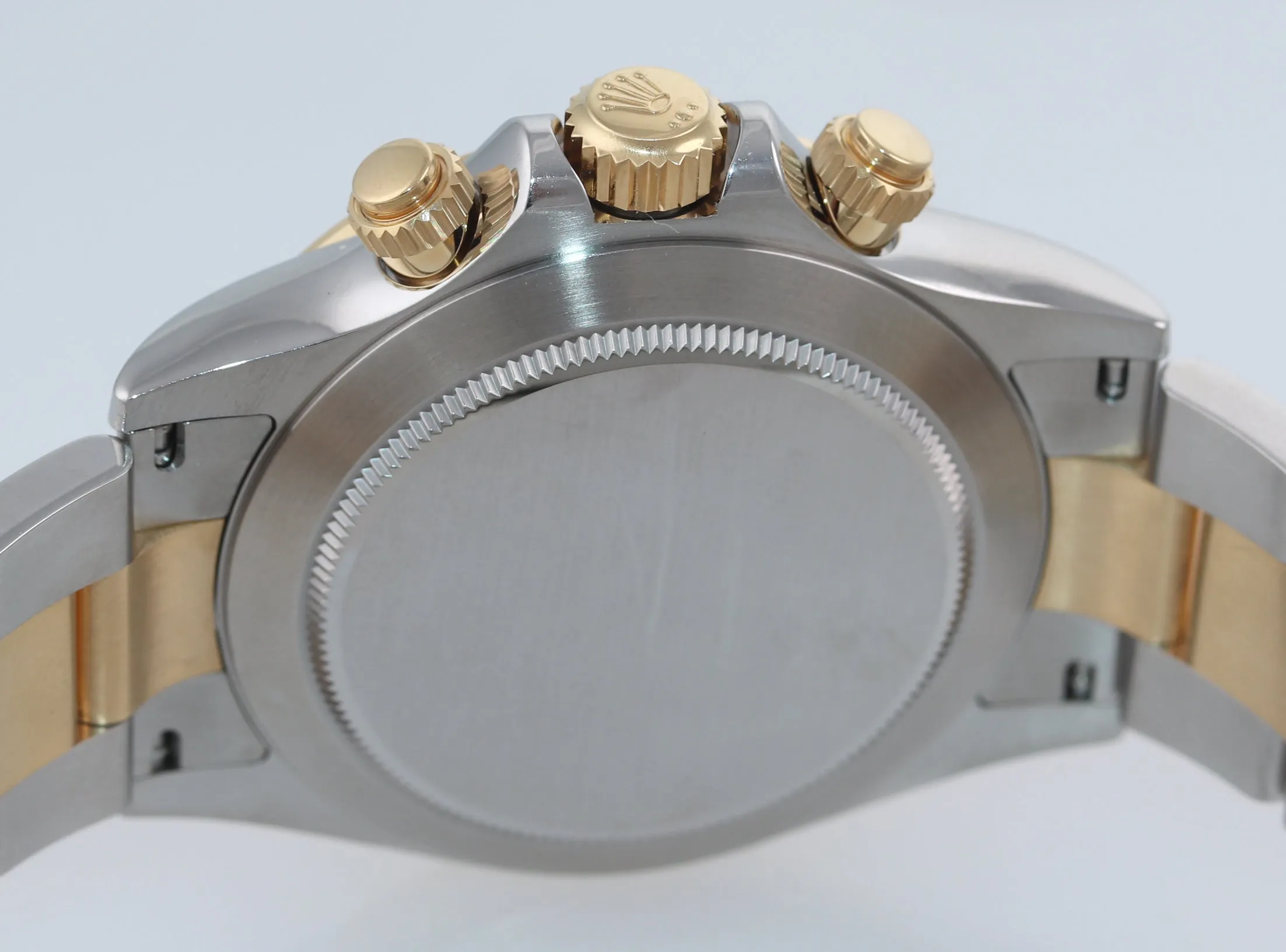 2017 PAPERS Rolex Daytona Cosmograph 116503 Black Two Tone Steel Gold Watch Box