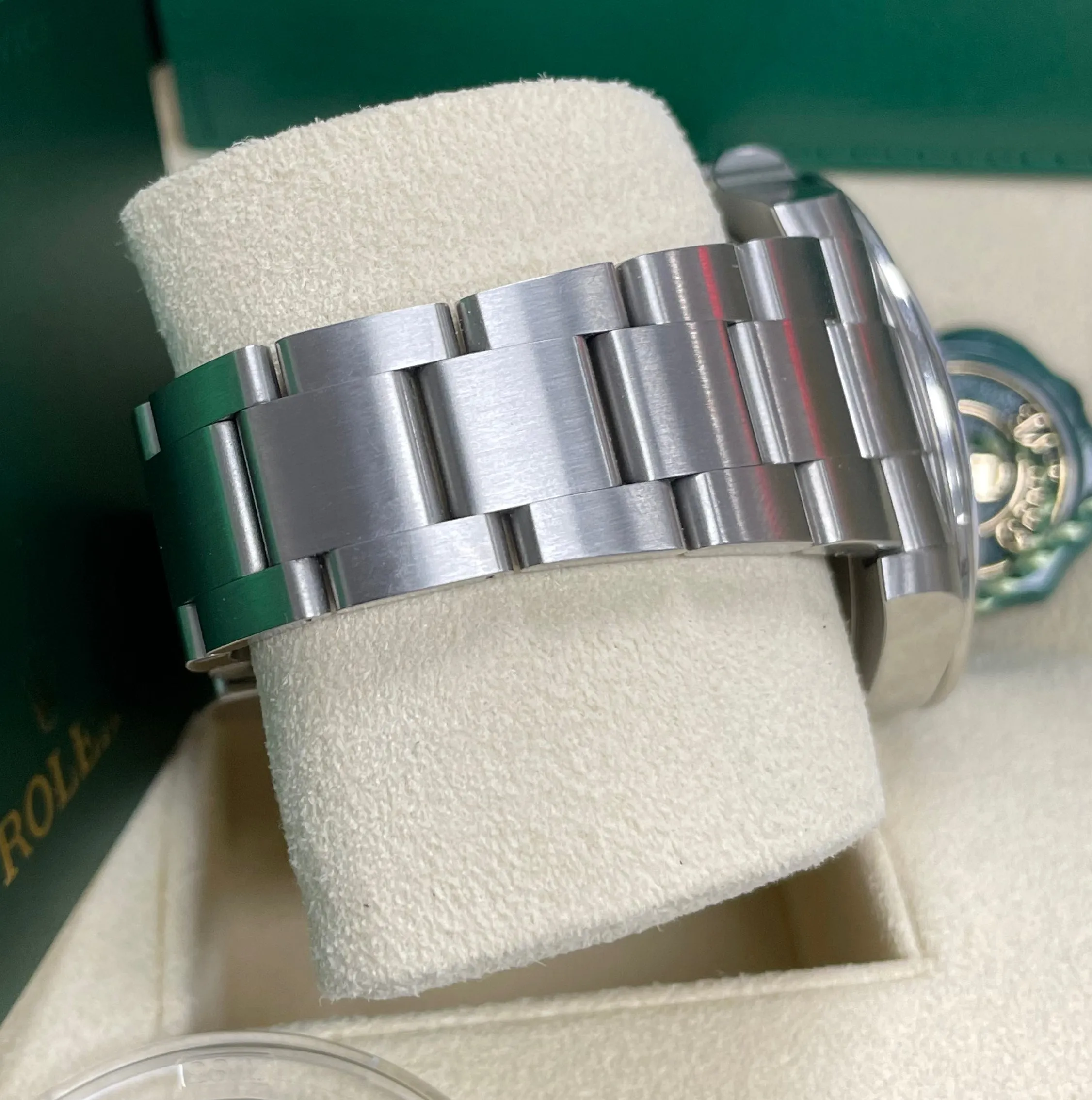 2019 Rolex Explorer II 42mm White Orange Stainless Steel GMT Date Watch 216570