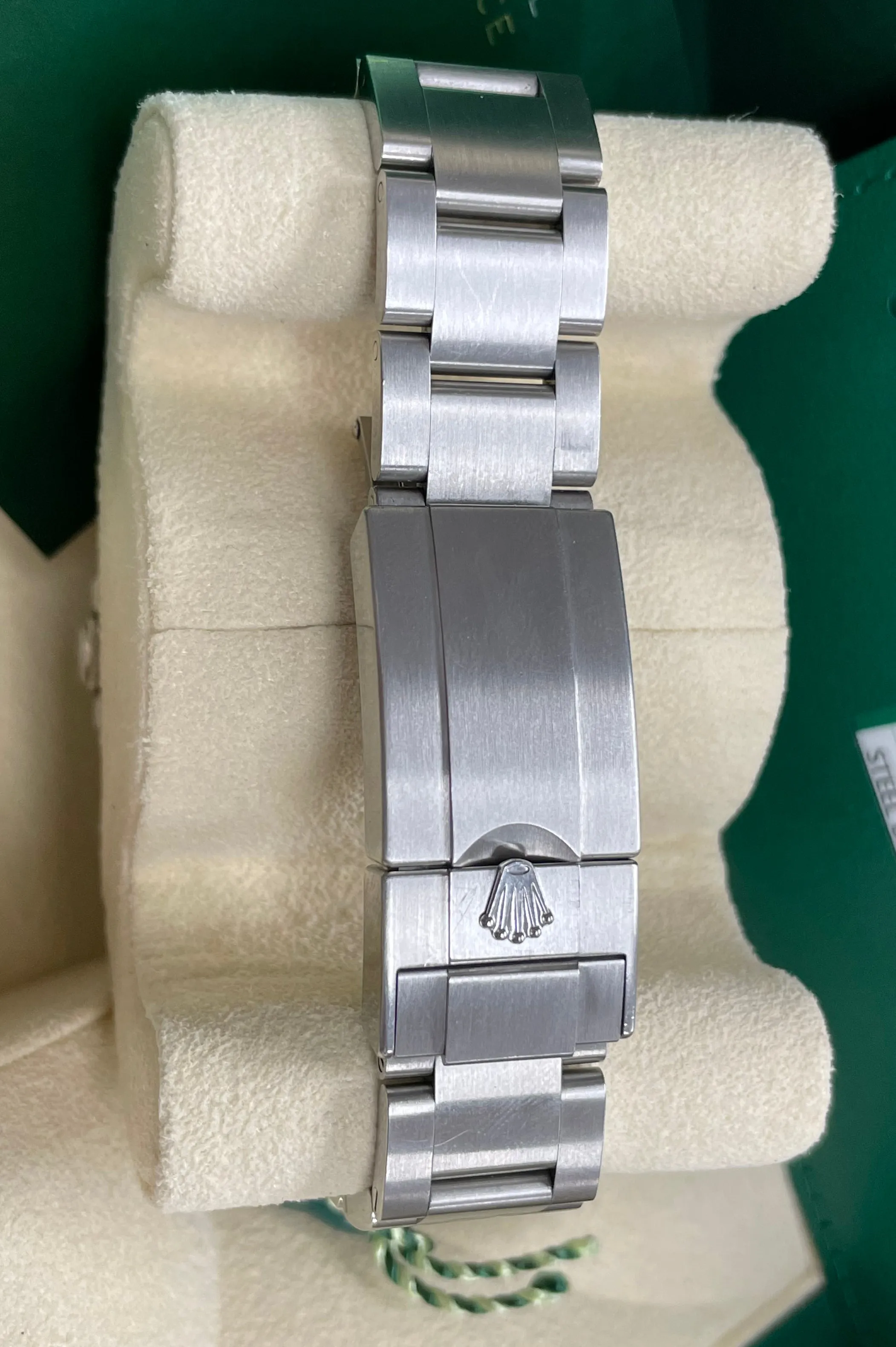 2019 Rolex Explorer II 42mm White Orange Stainless Steel GMT Date Watch 216570