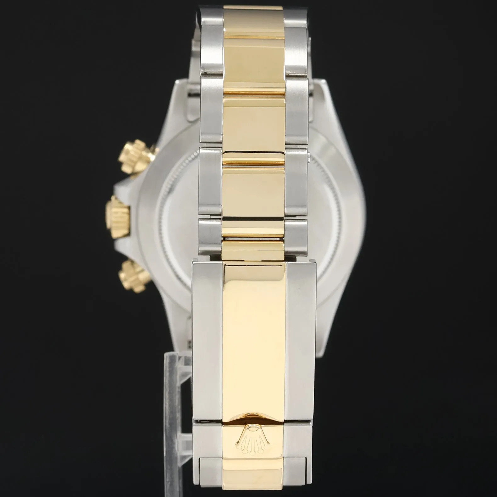 2020 MINT Rolex Daytona 116503 Dark Mop Crystal 8 Diamond Two Tone Gold Watch Box