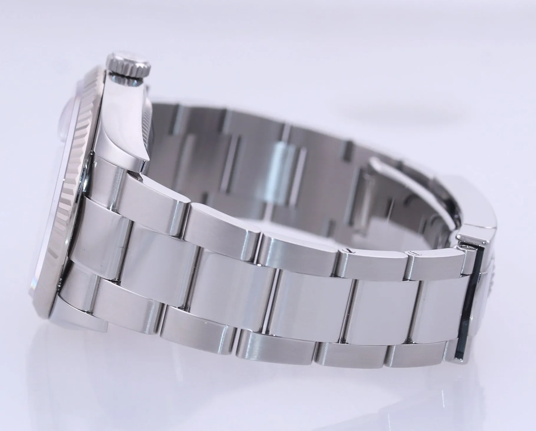 2020 NEW Rolex DateJust White Roman 36mm 126234 Steel White Gold Fluted Watch