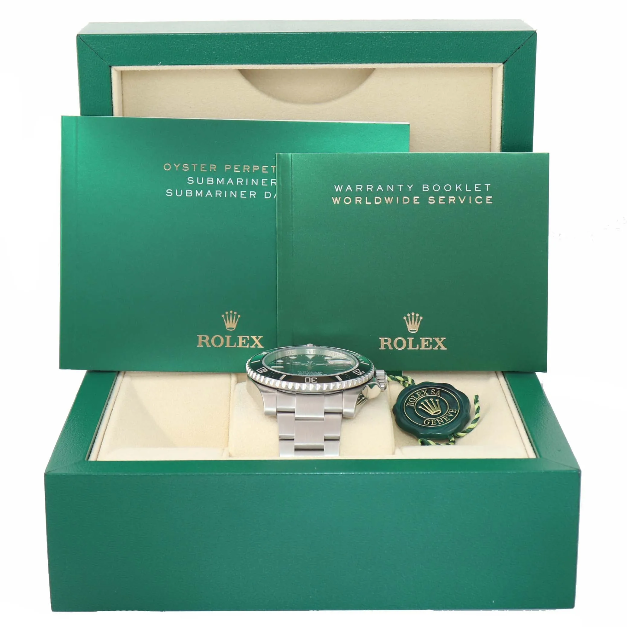 2020 Rolex Submariner Date 116610 Steel Black Ceramic Bezel Watch Box