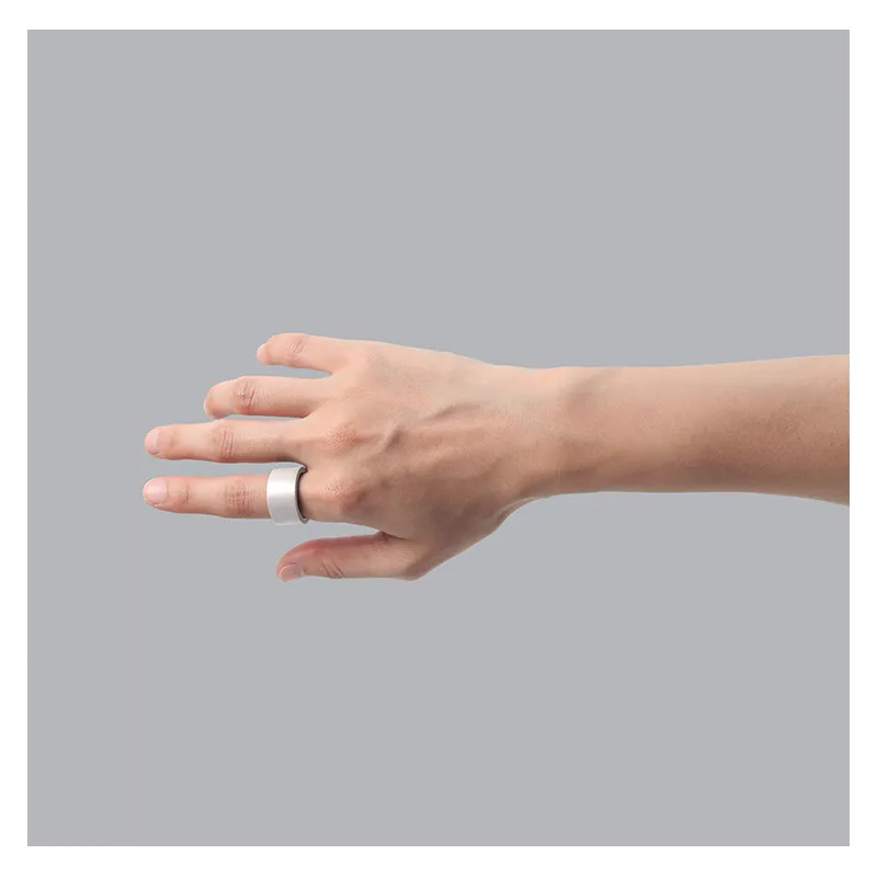22 DESIGN STUDIO Concrete Ring - Tube White