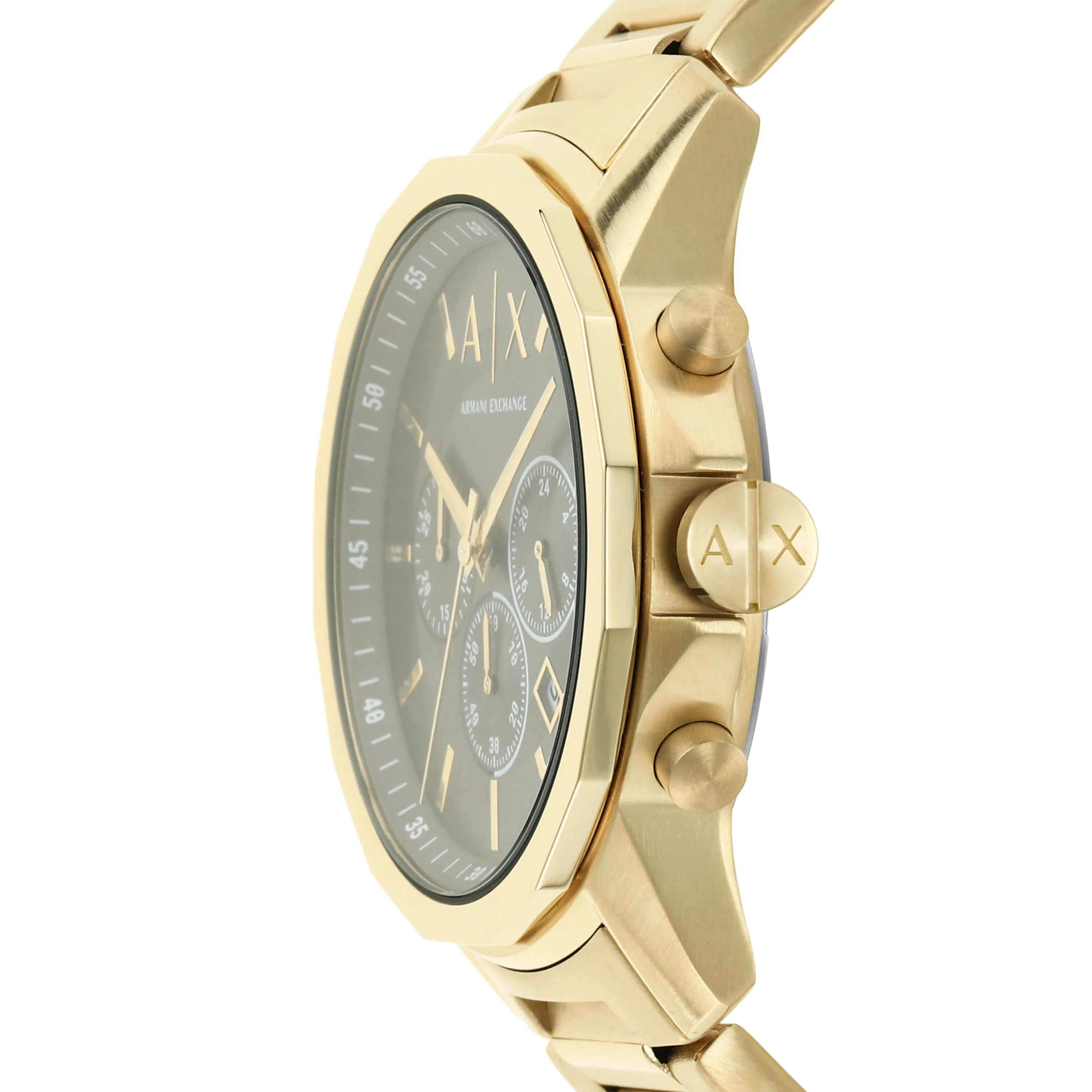 Armani Exchange Banks Black and Gold Men's Watch AX1721