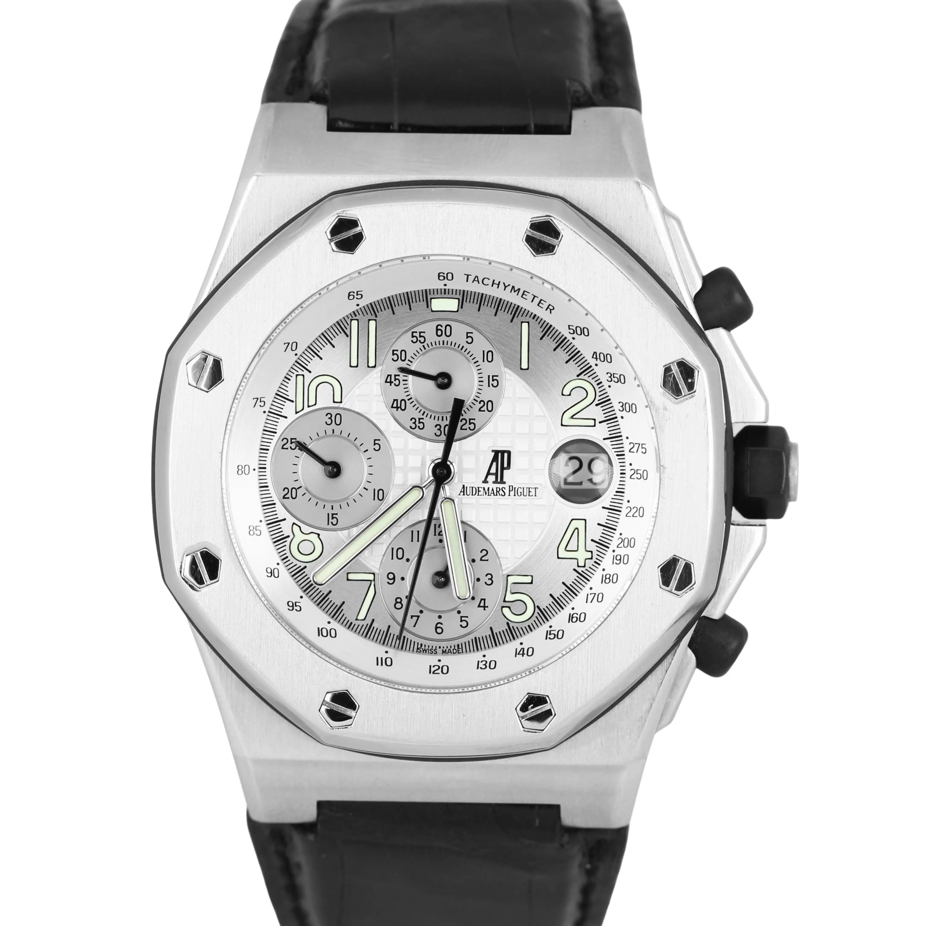 Audemars Piguet Royal Oak Offshore Stainless Steel Silver 42mm 25770ST Watch