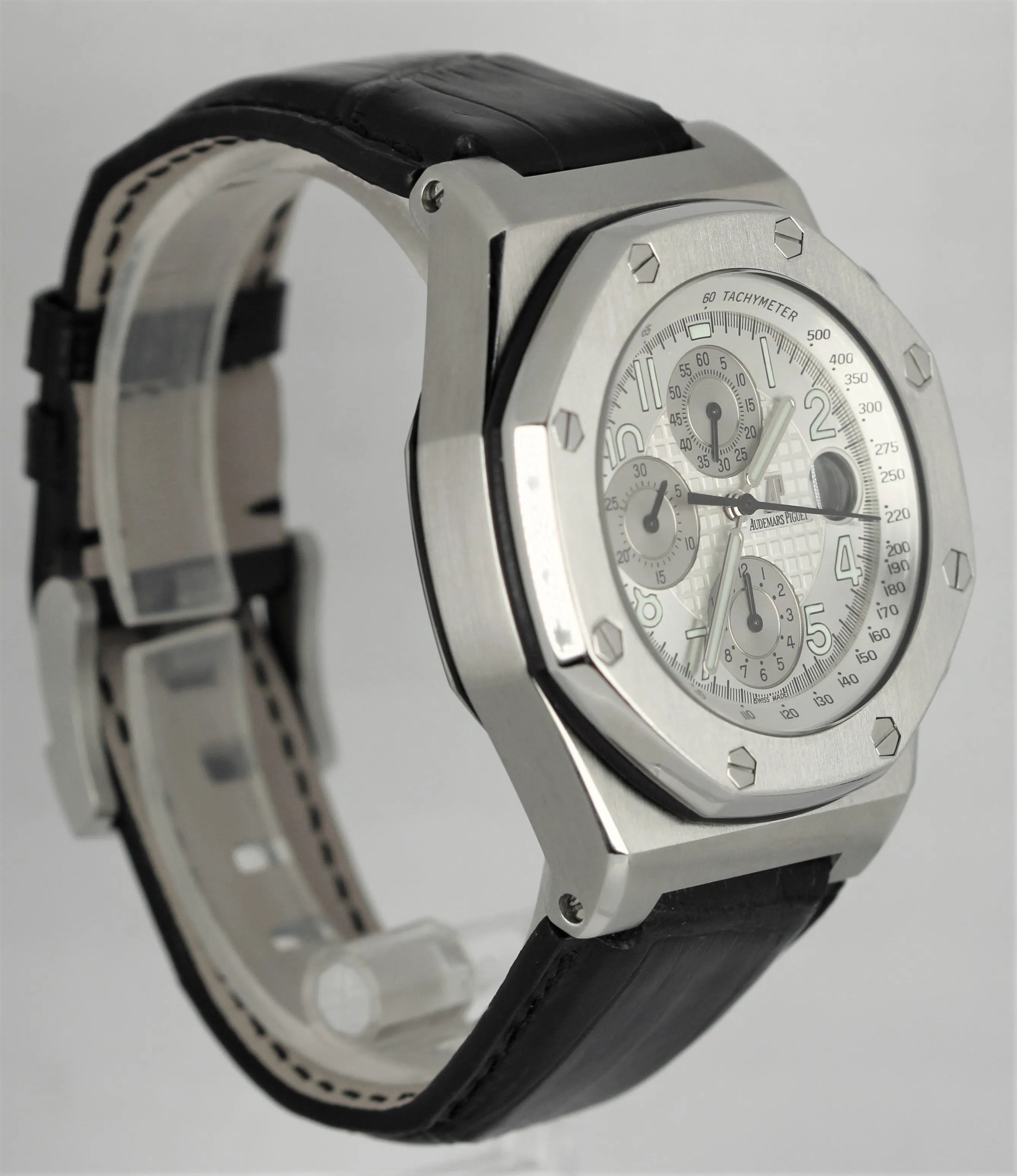 Audemars Piguet Royal Oak Offshore Stainless Steel Silver 42mm 25770ST Watch