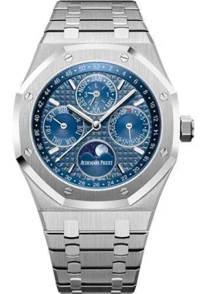 Audemars Piguet Royal Oak Perpetual Calendar Watch-Blue Dial 41mm-26574ST.OO.1220ST.02