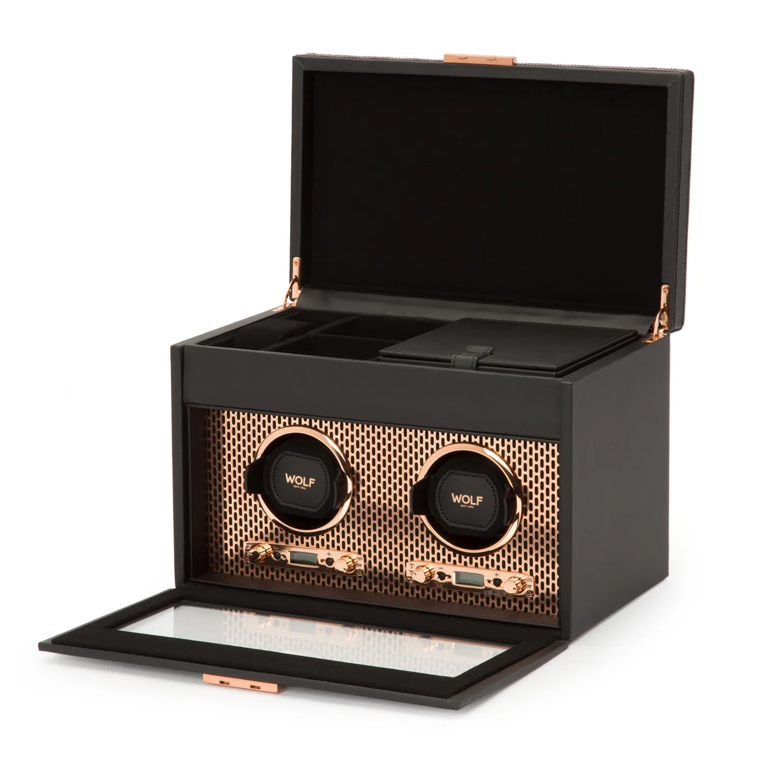Axis Double Winder with Storage Copper