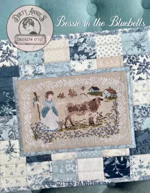 Bessie in the Bluebells - Dirty Annie's - Cross Stitch Pattern