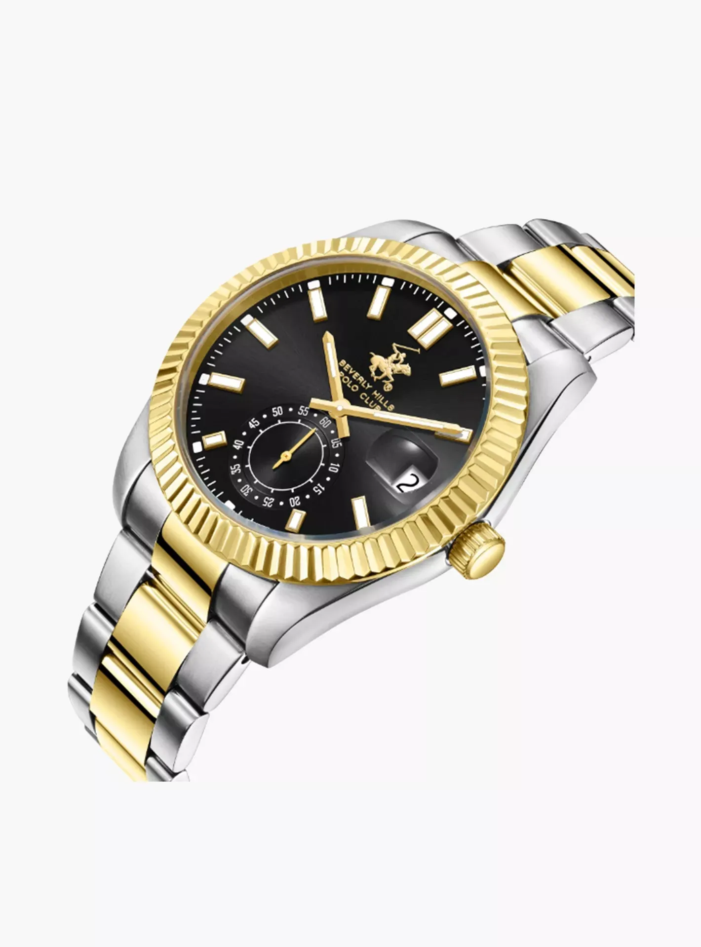 BEVERLY HILLS POLO CLUB 002 - Men's Multi Function Dial Watch 