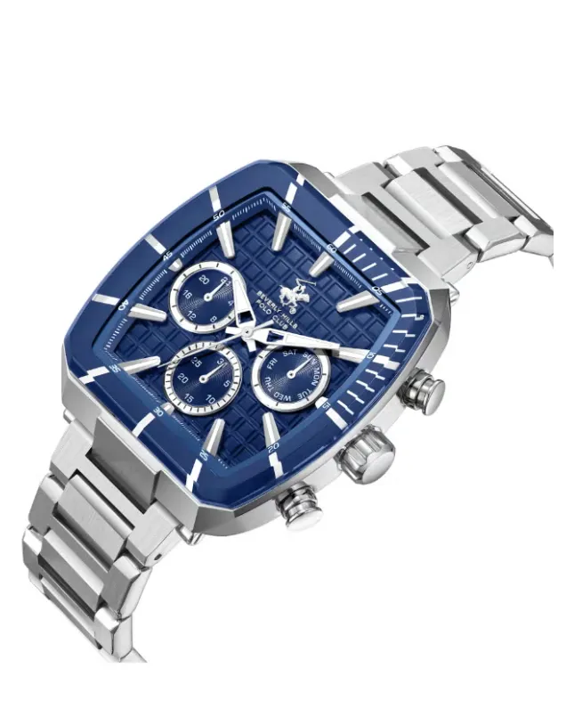 BEVERLY HILLS POLO CLUB 004 - Men's Multi Function Dial Watch 