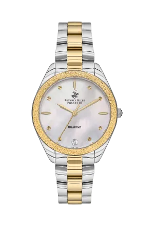 BEVERLY HILLS POLO CLUB Women’s Two Tone Stainless Steel Watch – BP3564C.220