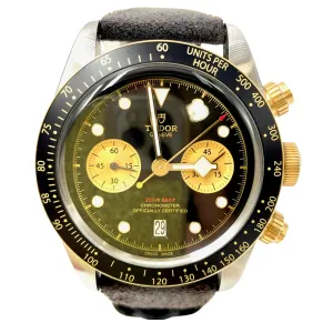 Black Bay Steel and Gold Chronograph M79363N-003