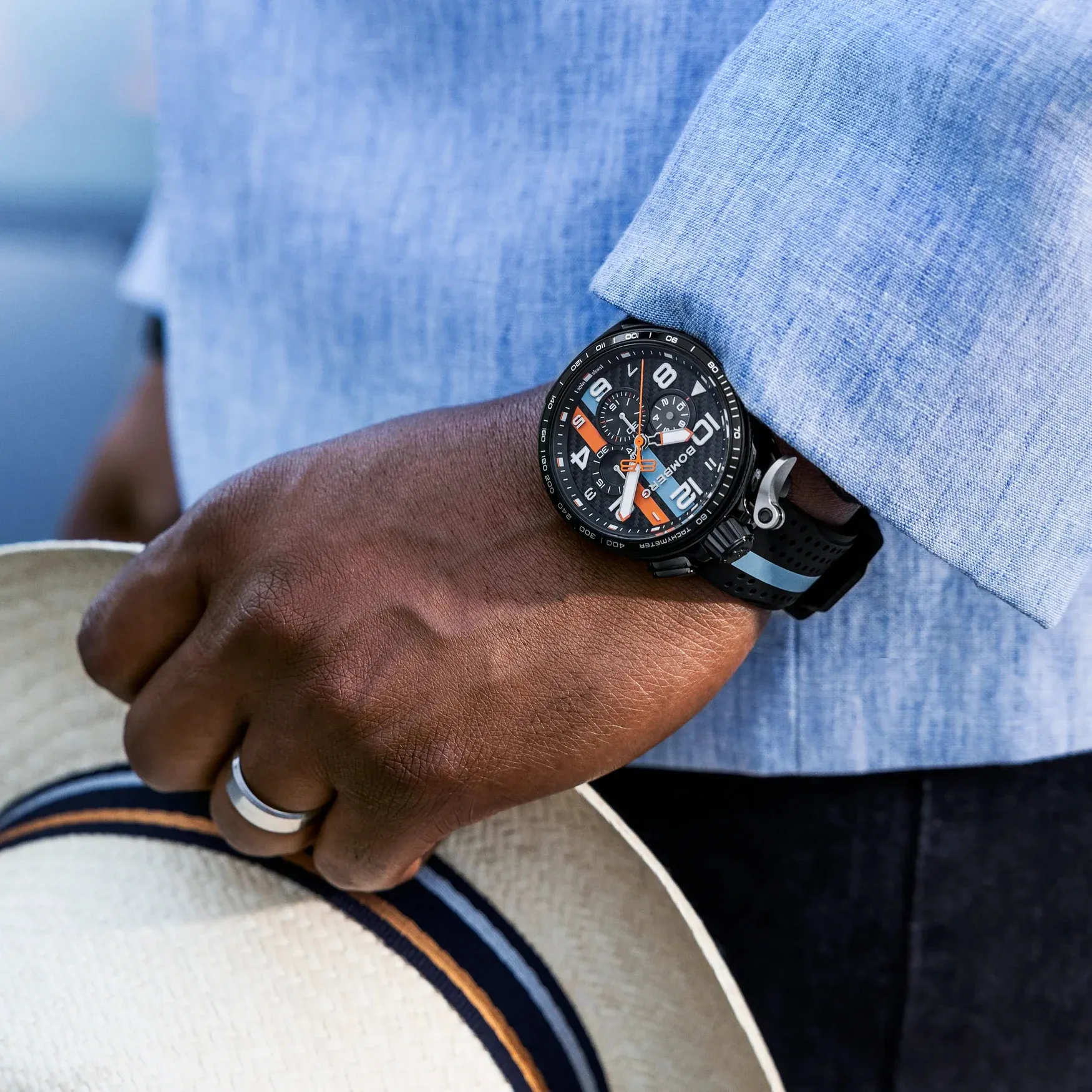 Bomberg BOLT-68 Racing Carbon Edition Watch