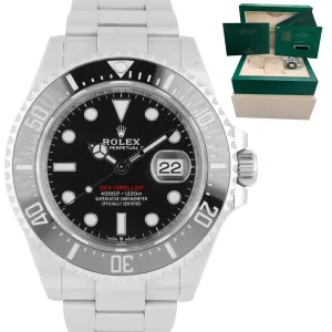 BRAND NEW NOV 2021 Rolex Red Sea-Dweller 43mm Mk II 50th Ann Steel 126600 Watch