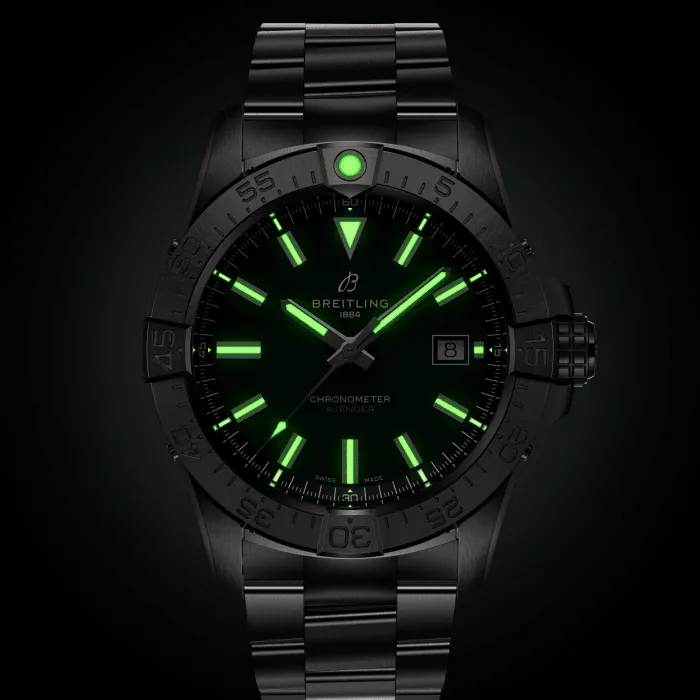 Breitling Avenger Automatic 42 Watch with Green Dial