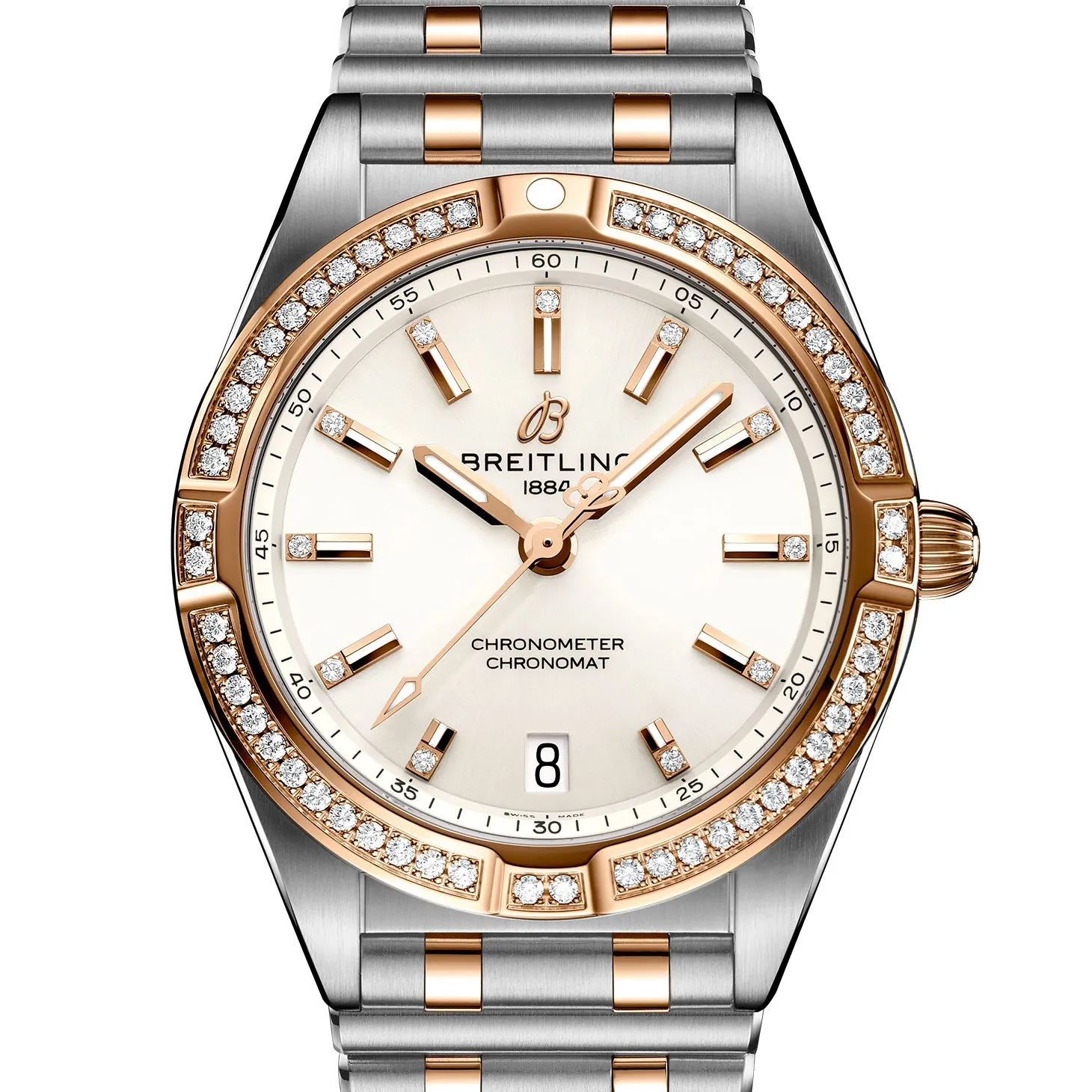Breitling Chronomat 32 with Diamond Bezel
