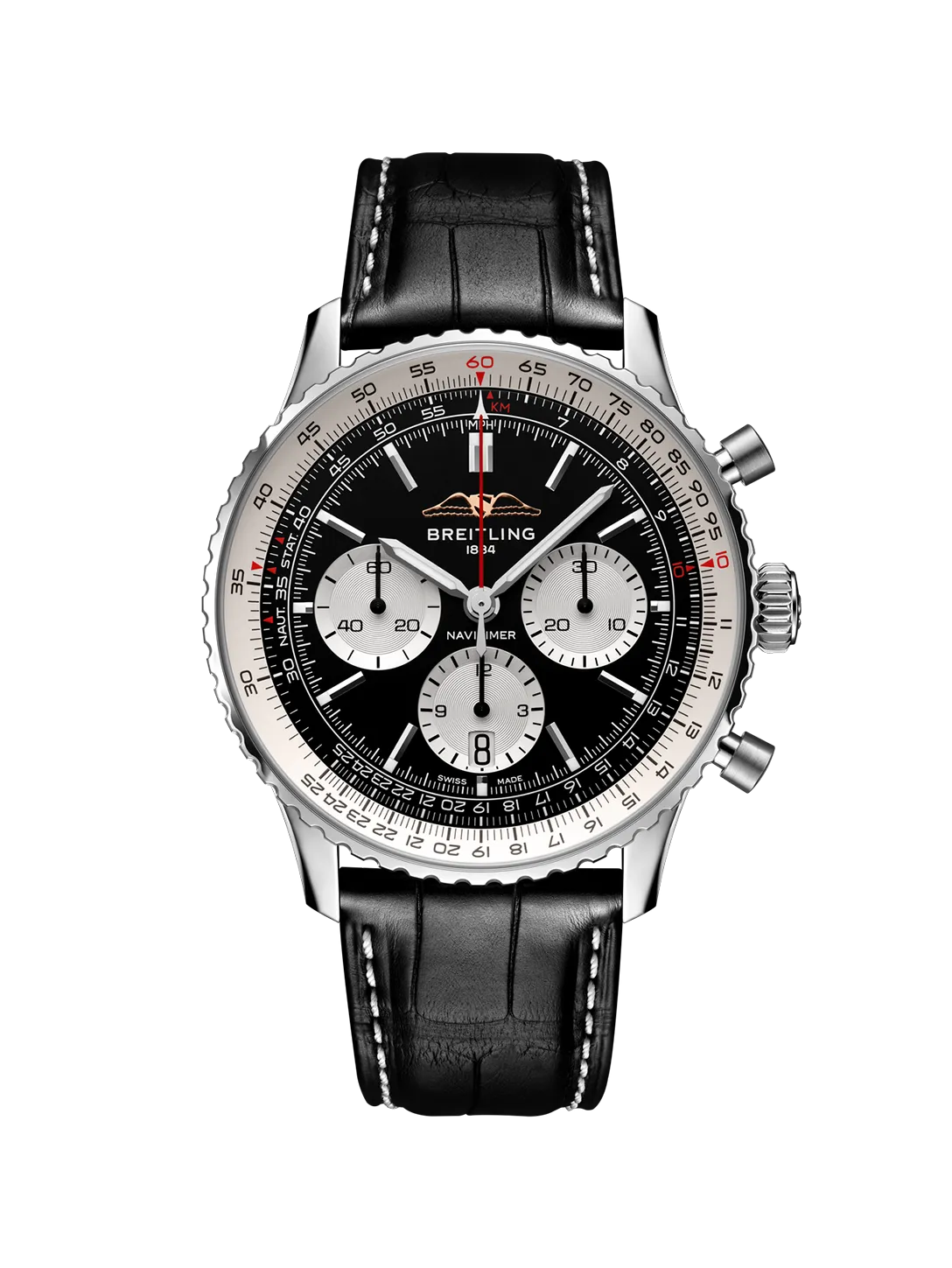 Breitling Navitimer B01 46mm Watch with Black Dial