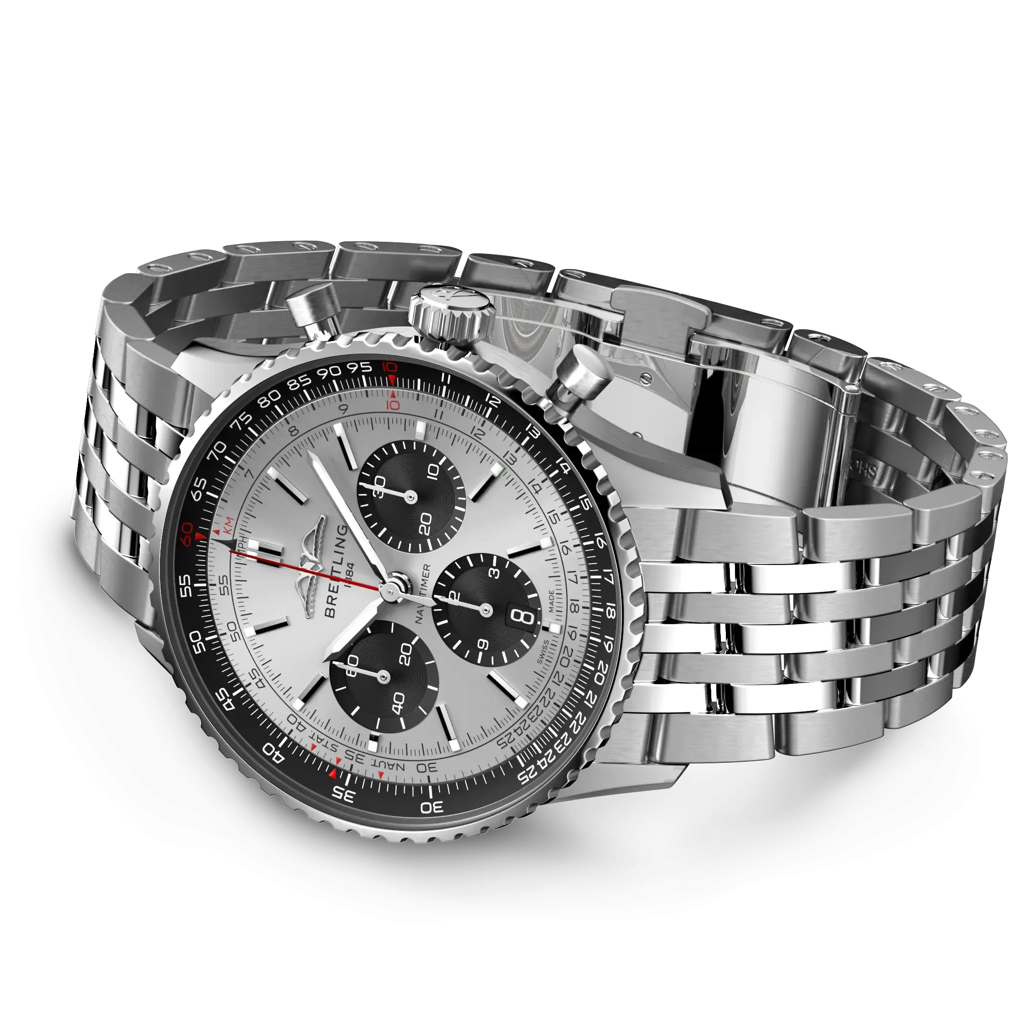 Breitling Navitimer B01 Chronograph 43 Watch with Gray Dial