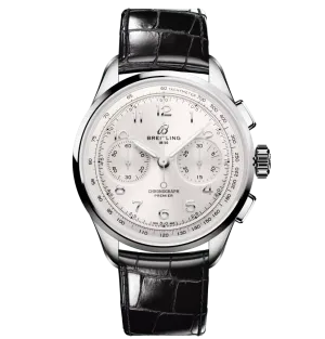 Breitling Premier B09 Chronograph 40 Watch with White Dial