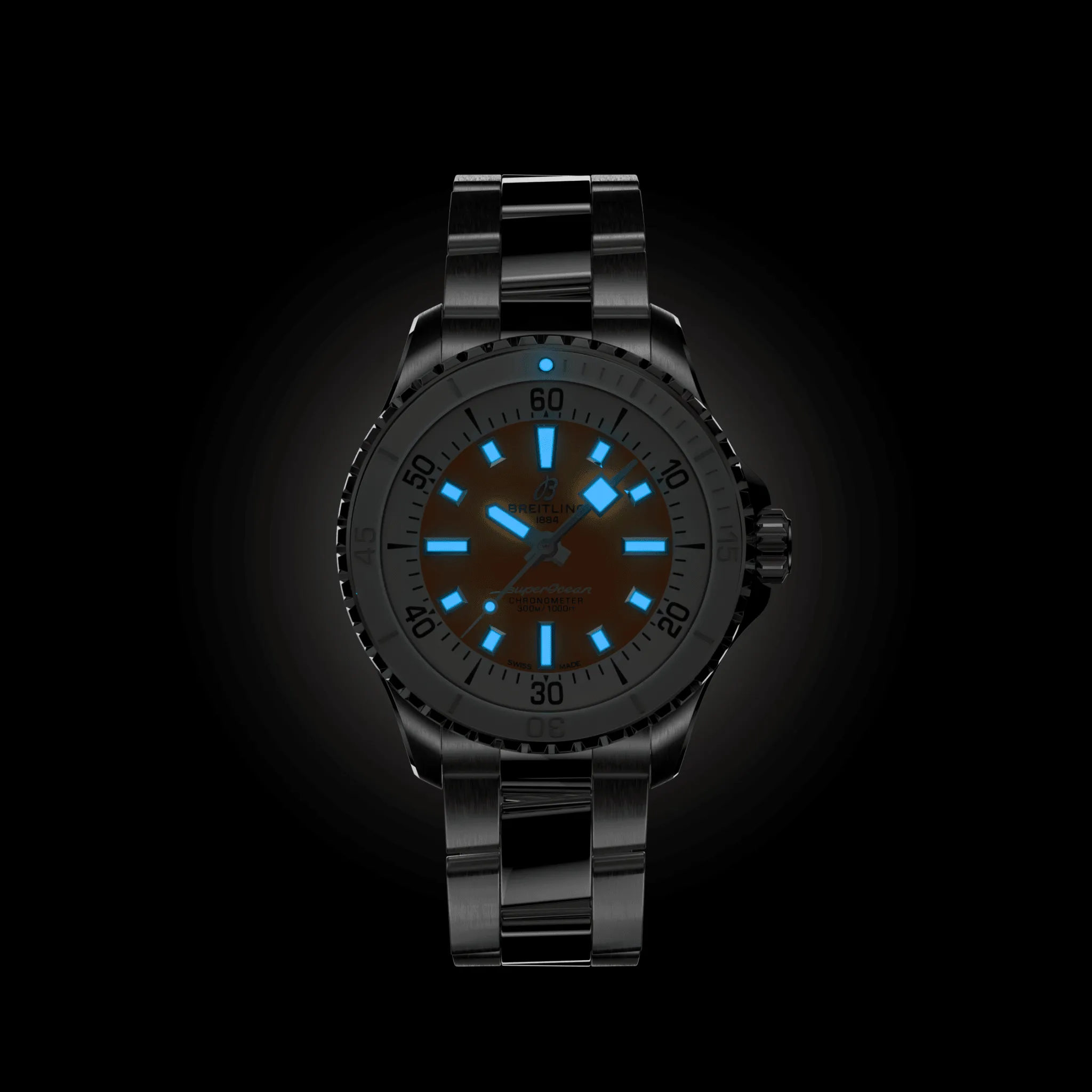 Breitling Superocean Orange Watch, 36mm
