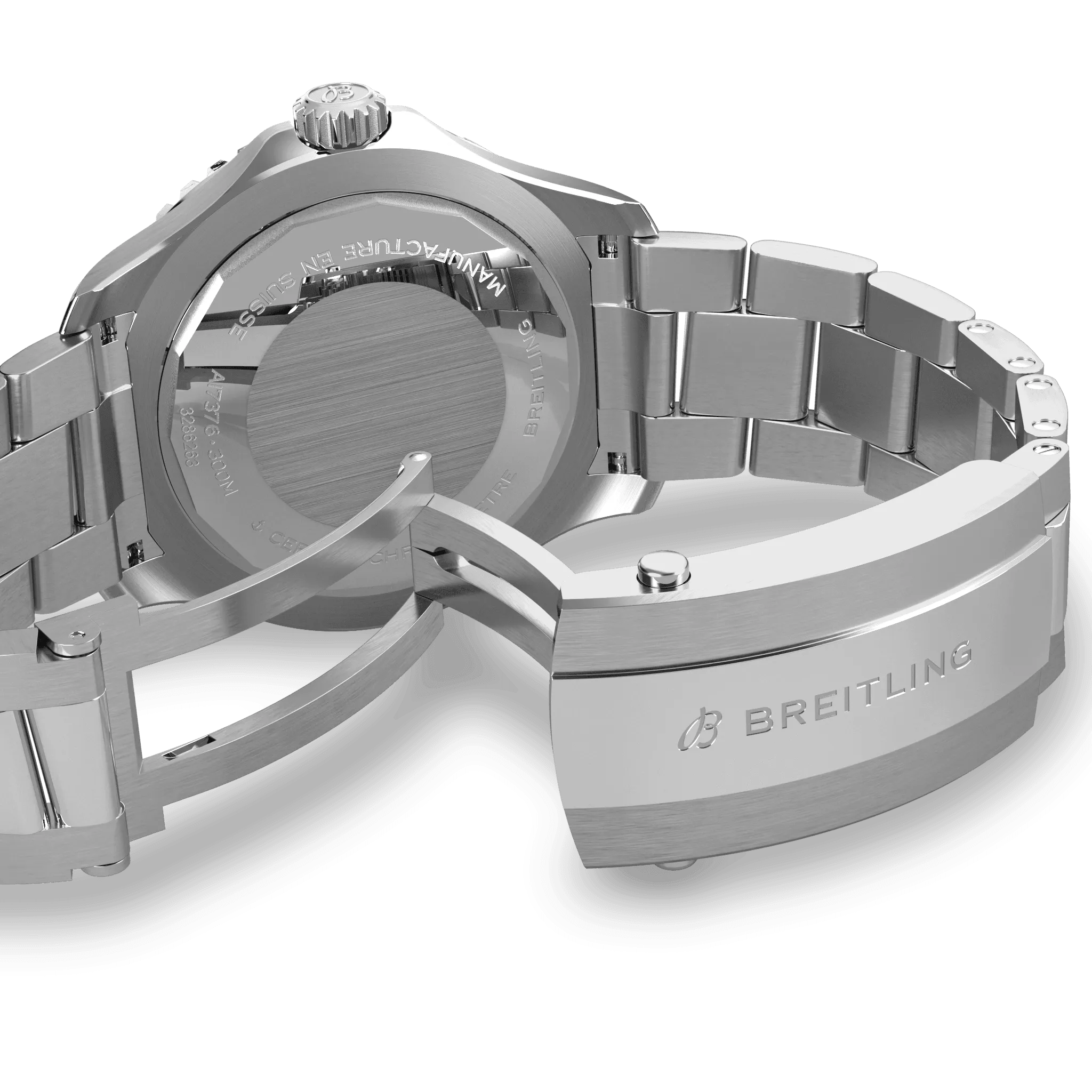 Breitling Superocean Turquoise Watch, 44mm