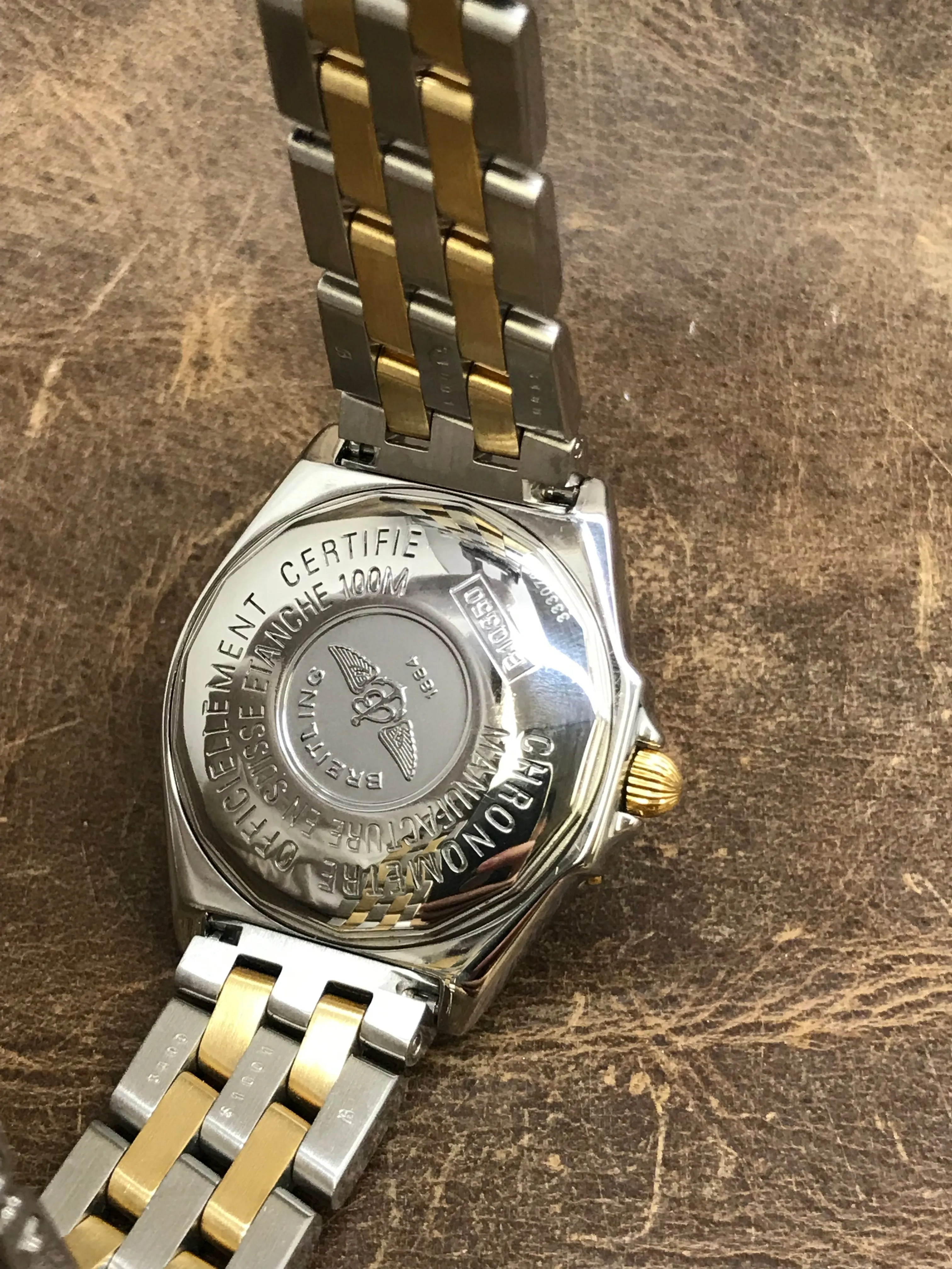 Breitling Windrider B10350 Blue Dial Automatic Watch