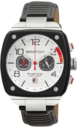 Briston Streamliner Urban Chrono White Watch