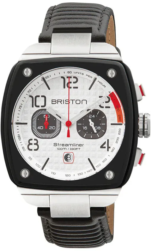 Briston Streamliner Urban Chrono White Watch