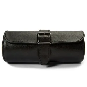 British Racing Triple Watch Roll - Black