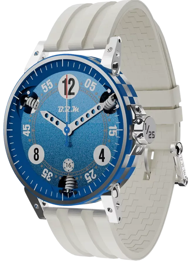 B.R.M. Watches Racing V6-44-SA ColorDrive Blue Watch