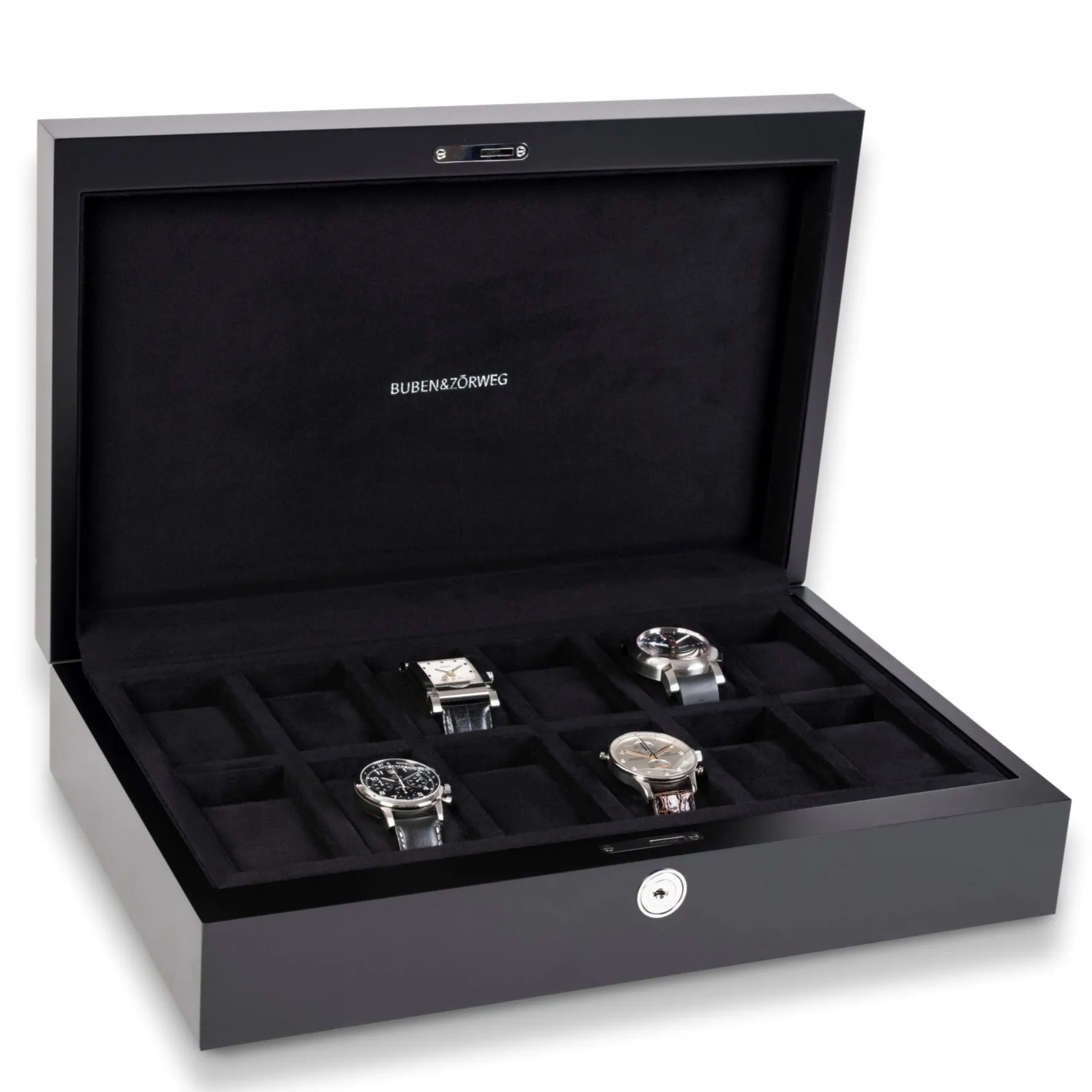 Buben & Zorweg Neo 12 Watch Case In Carbon