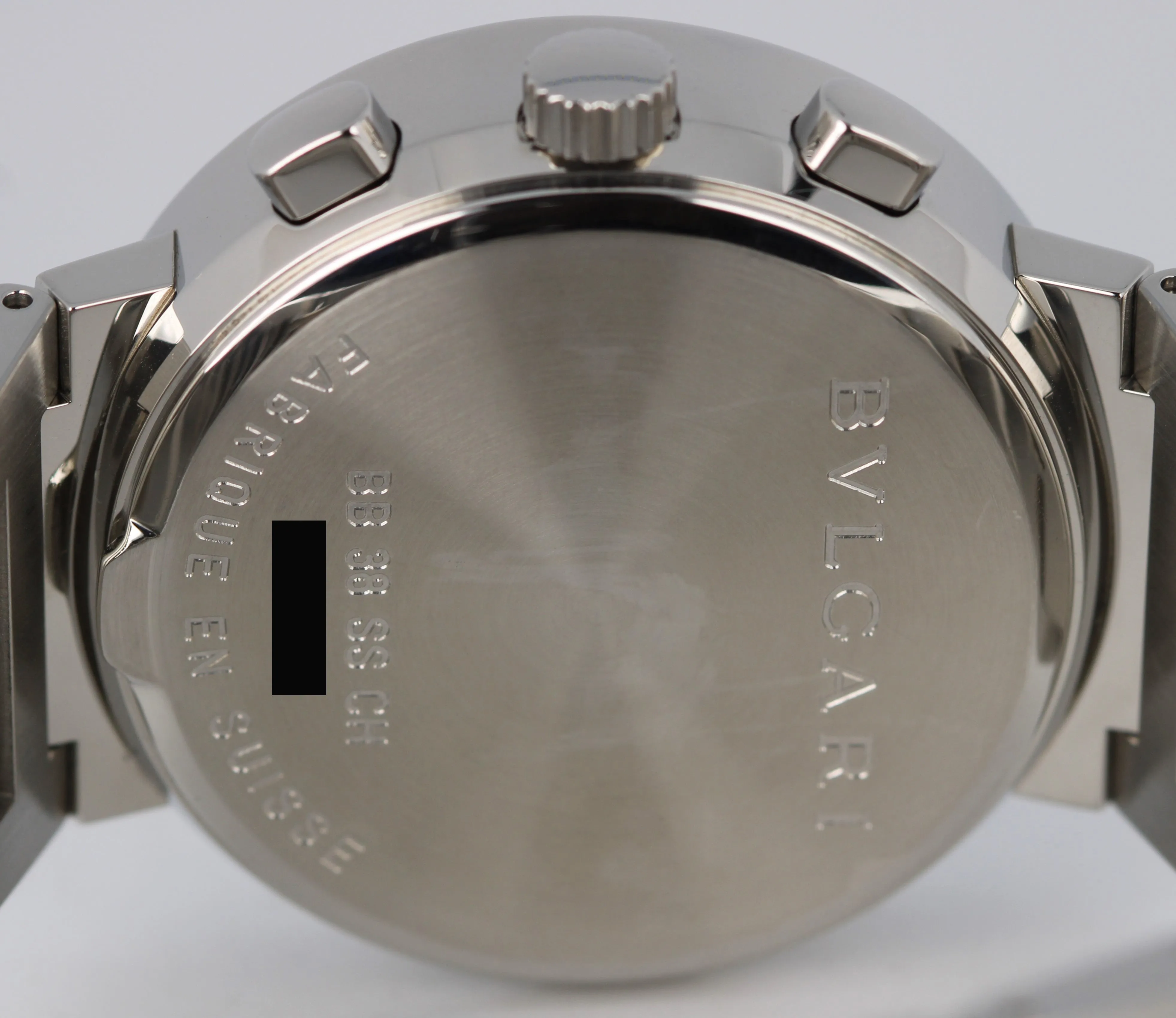 Bulgari Bulgari Date Stainless Steel Automatic Silver 38mm BB38SSCH Watch