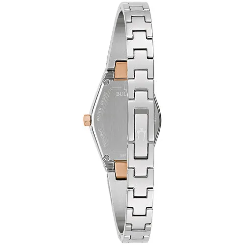 Bulova  Gemini Ladies Stainless Steel