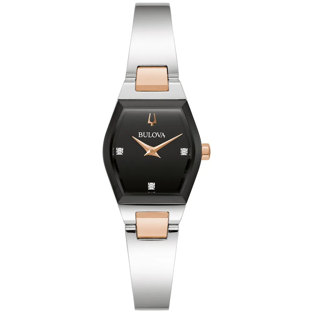 Bulova  Gemini Ladies Stainless Steel